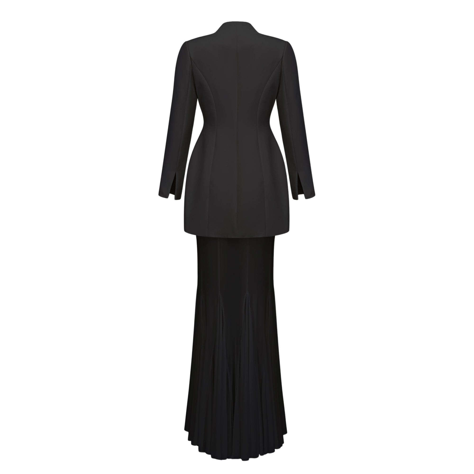 Enora Barrel Design Jacket & Skirt Set