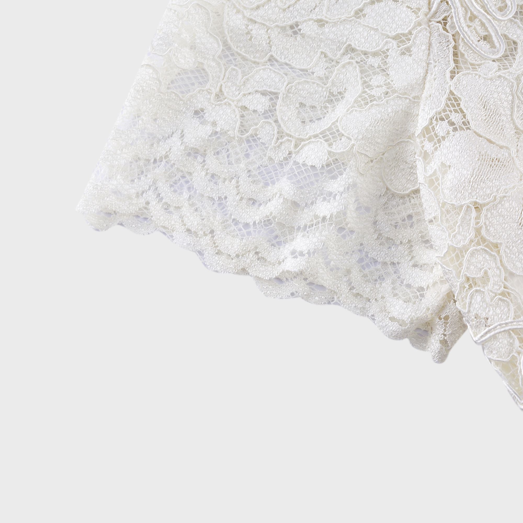 Kalena Embellished Lace Midi Dress