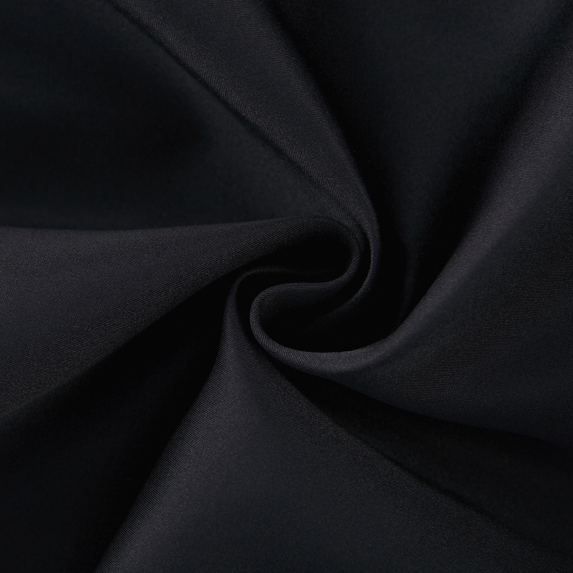 Lucie Black Petal-Layered Strapless Corset Mini Dress