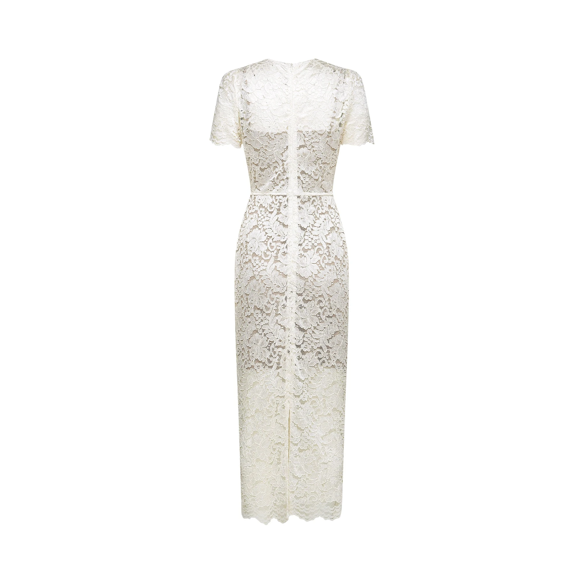 Kalena Embellished Lace Midi Dress
