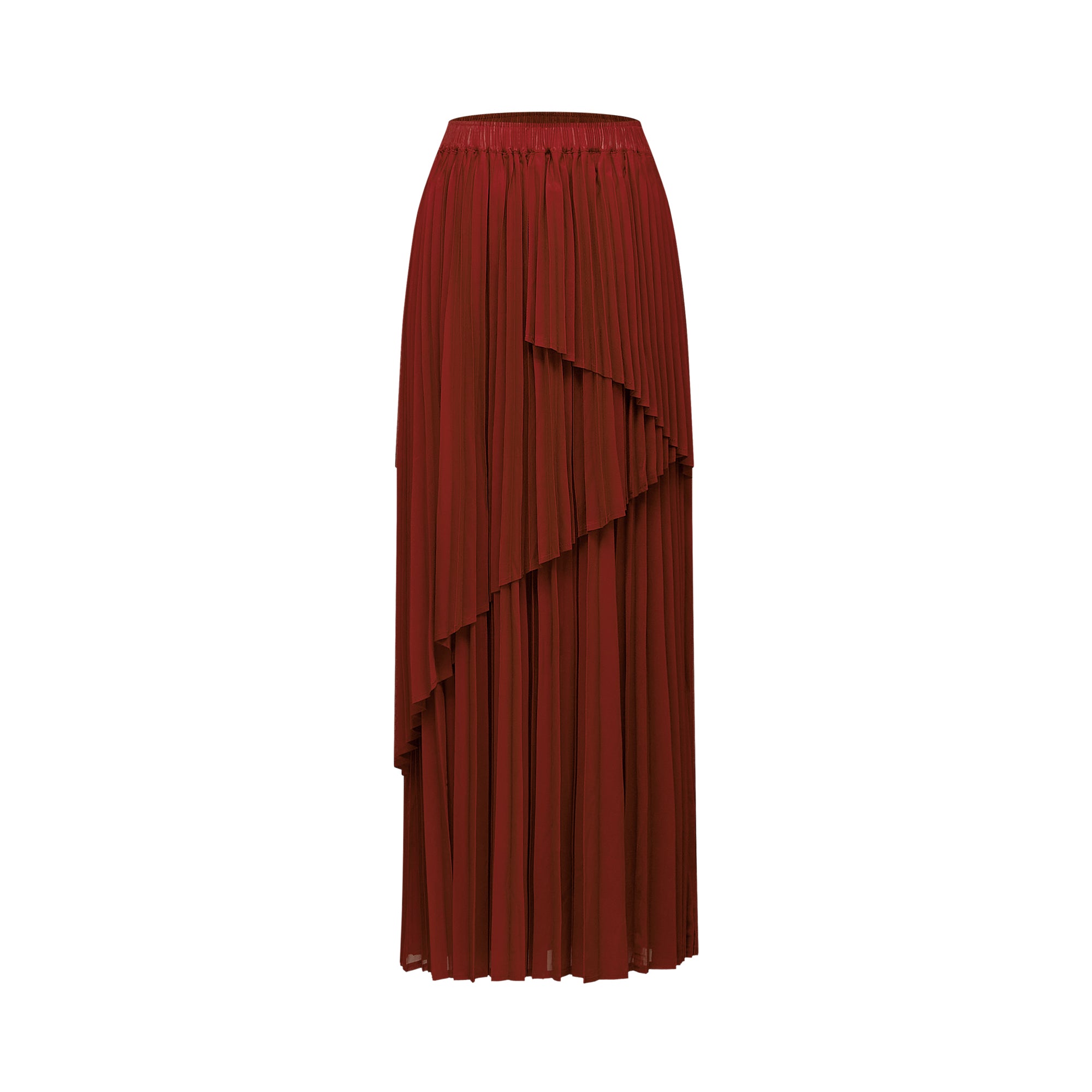 Margaux Bow-Tie Pleated Top & Skirt Matching Set