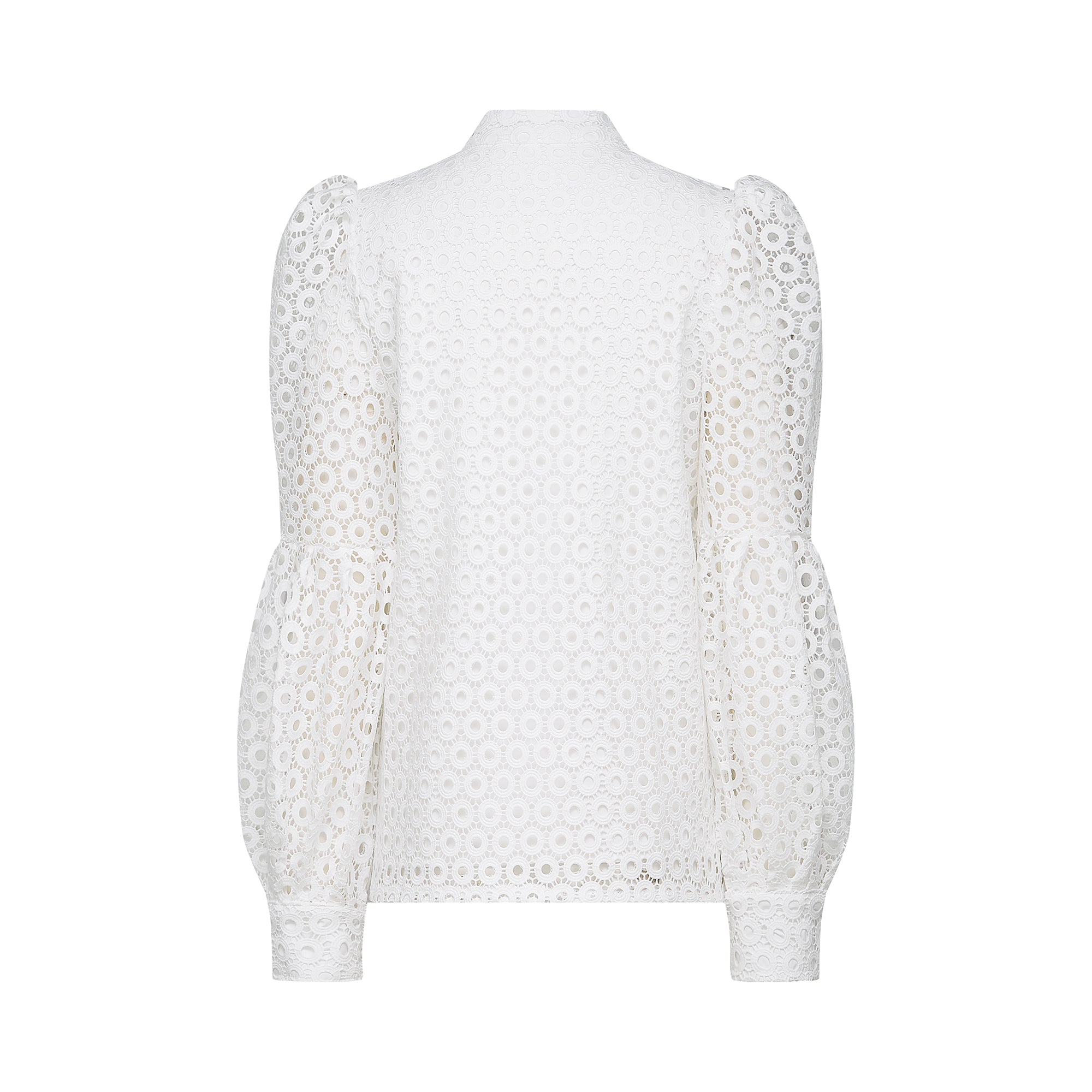 Calla Faux-Flower Cut-Out Blouse & Shorts Matching Set