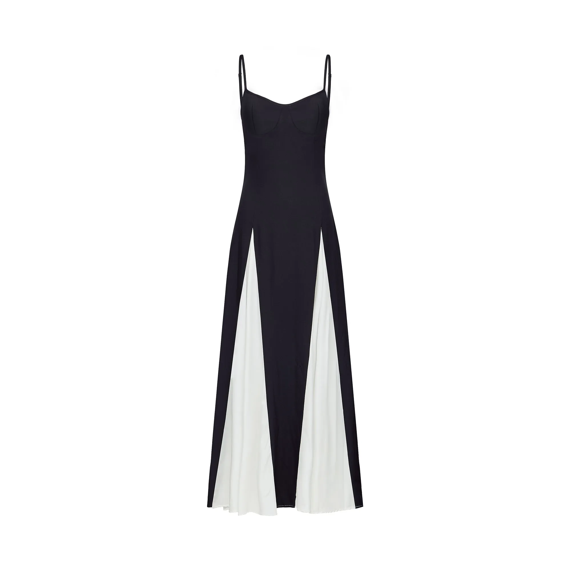 Sofie Two Tone Pleated Maxi Dress – Miss Rosier - Women's Online