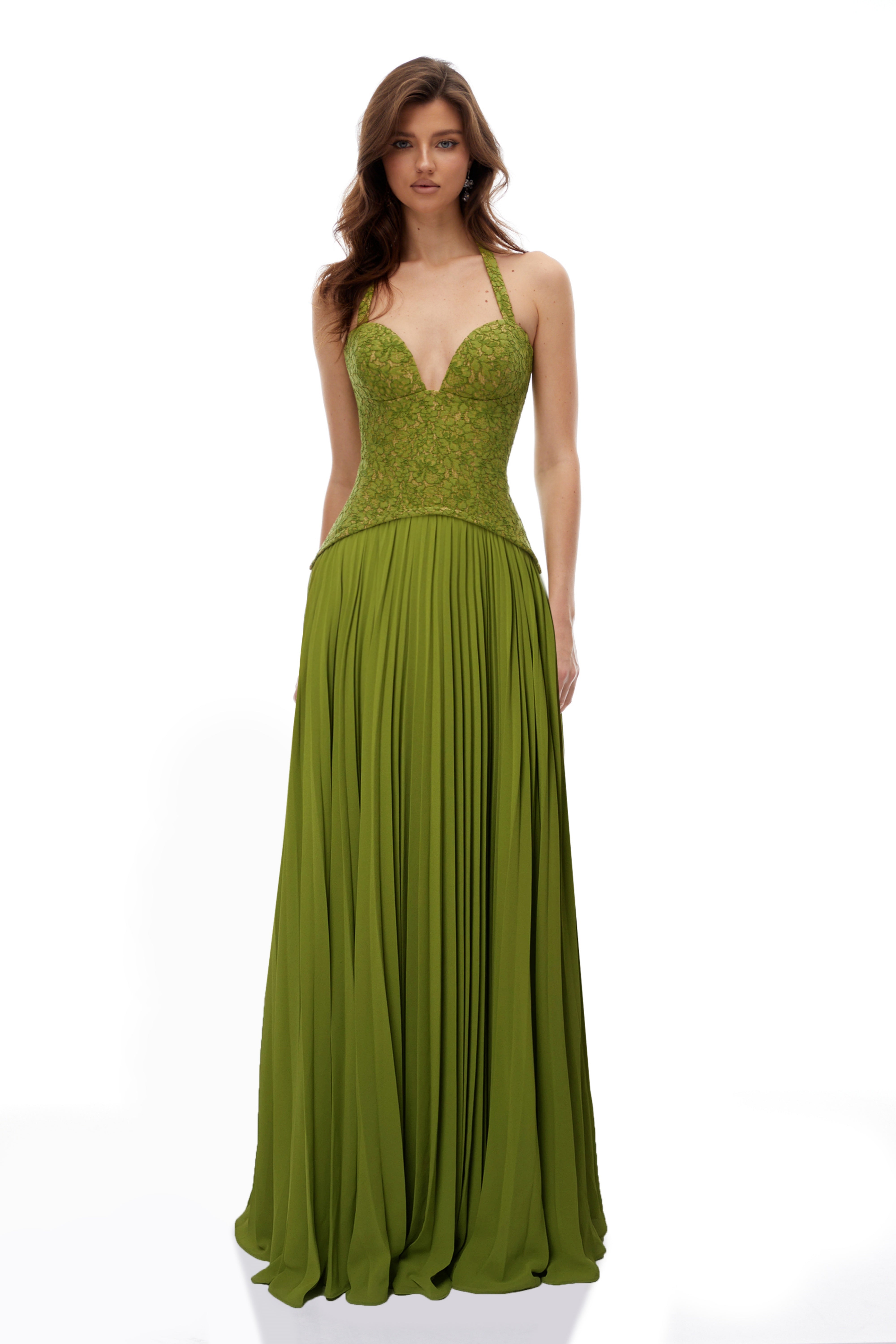 corset dress emerald green Ronja Gown – Miss Rosier zara green corset dress