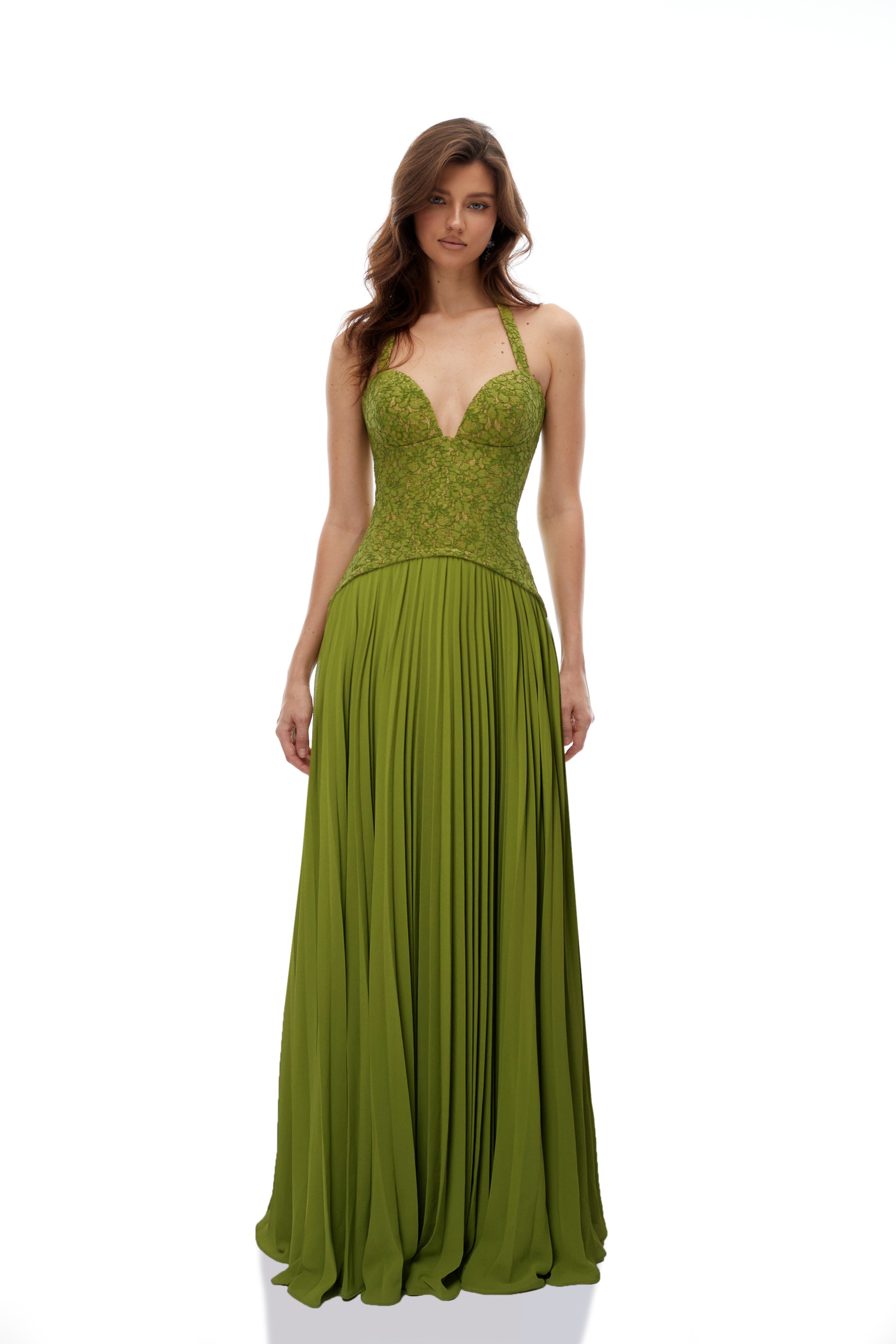 Ronja Emerald Corset Gown – Miss Rosier