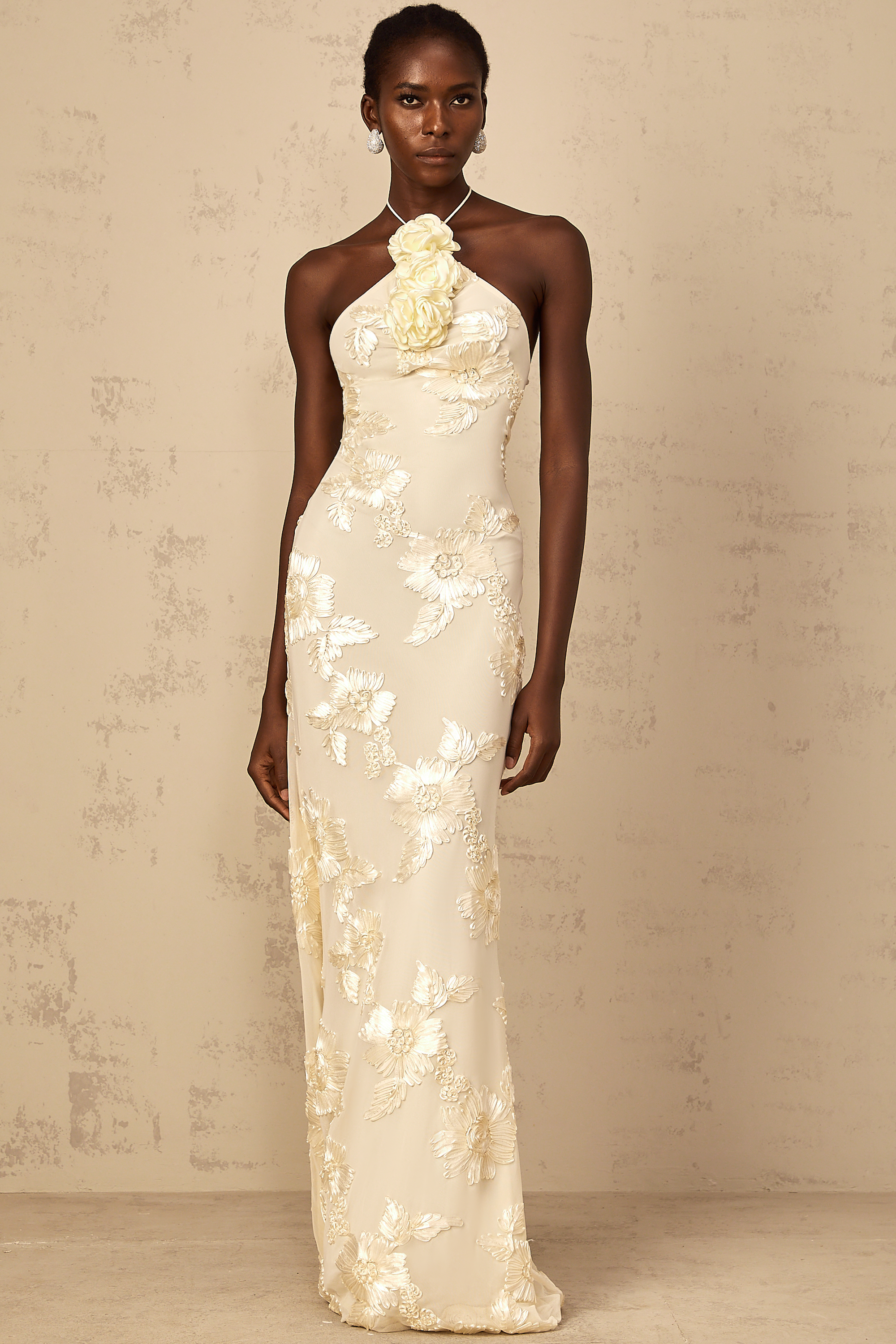 Halterneck Maxi Dress