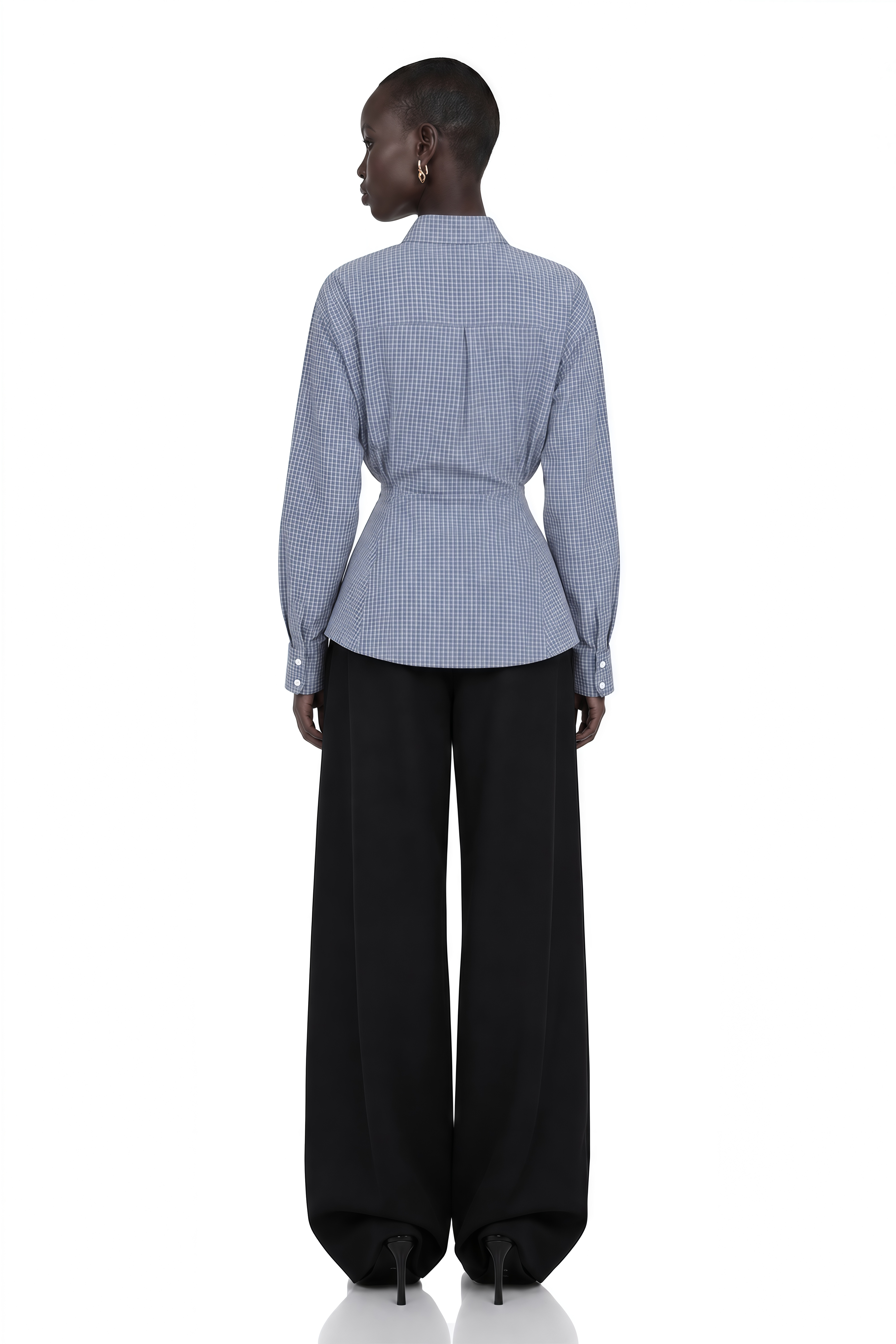 Brooke Blue Button Down Shirt