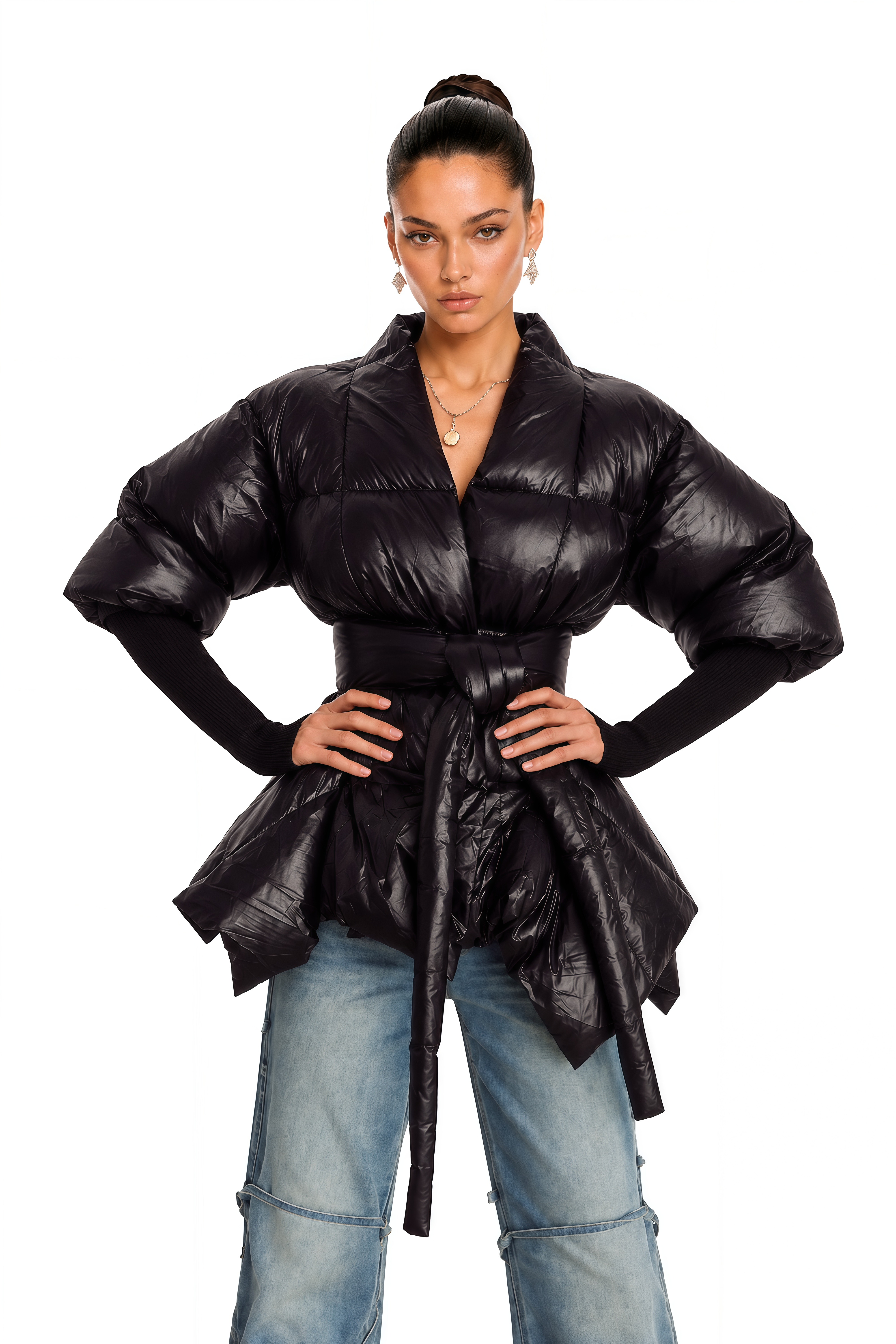Ghislaine Batwing Duvet Jacket