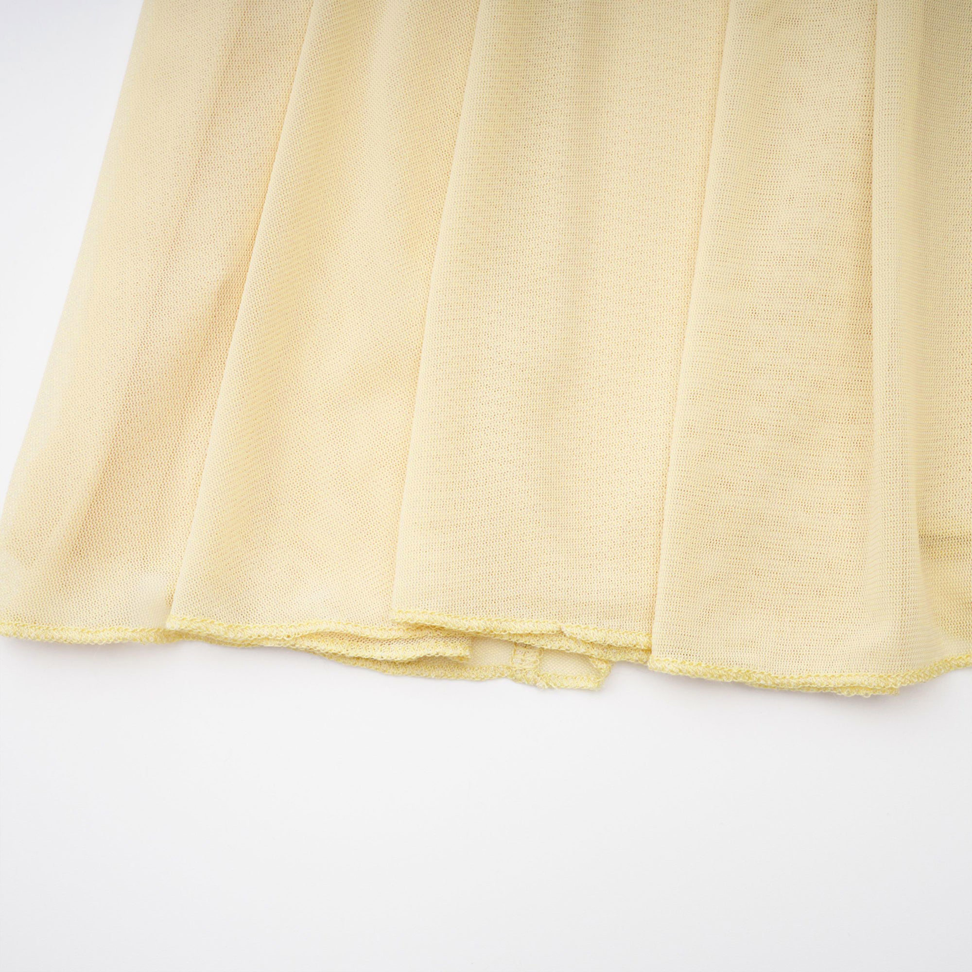 Annabelle Yellow Lantern Sleeve Pleated Maxi Dress