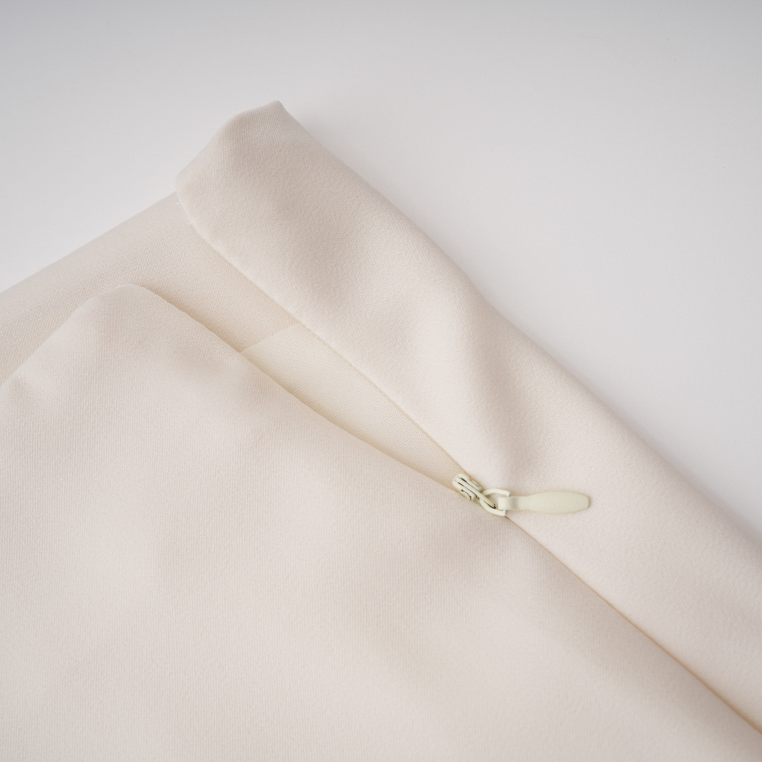 Carlota Cream Cape & Skirt Set with Lace Trim