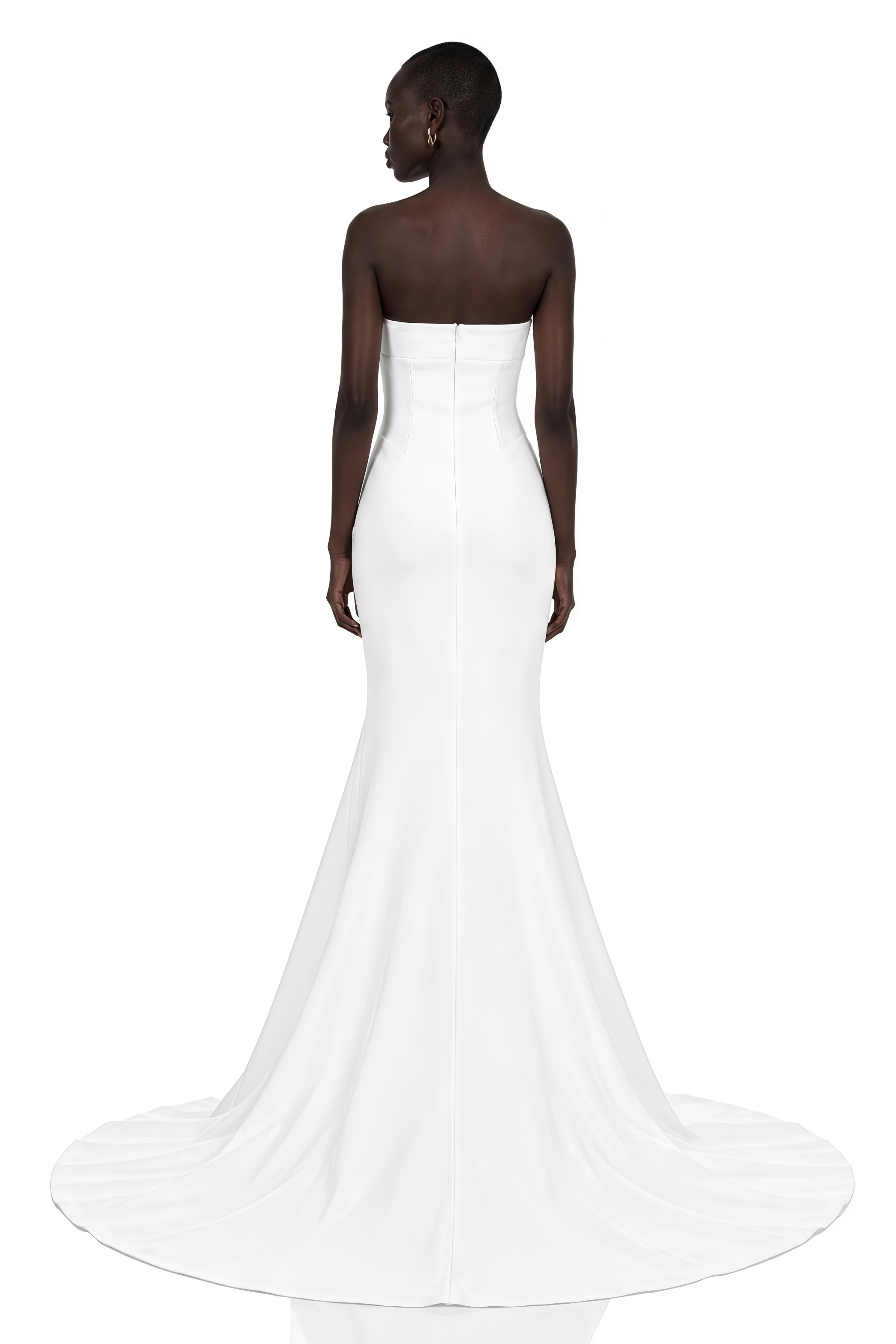 Mirewen White Off Shoulder Corset Maxi Dress