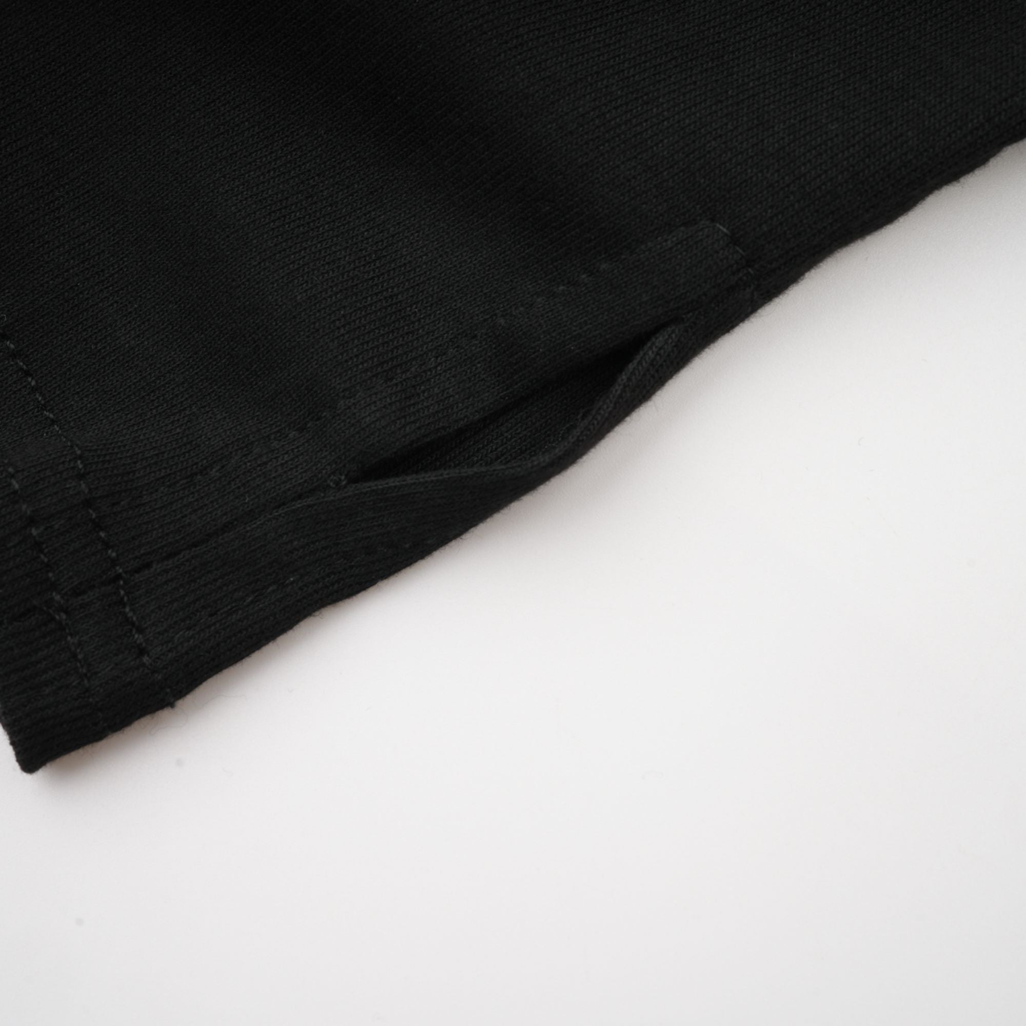 Odette Black Ruched Stretch-Jersey Top