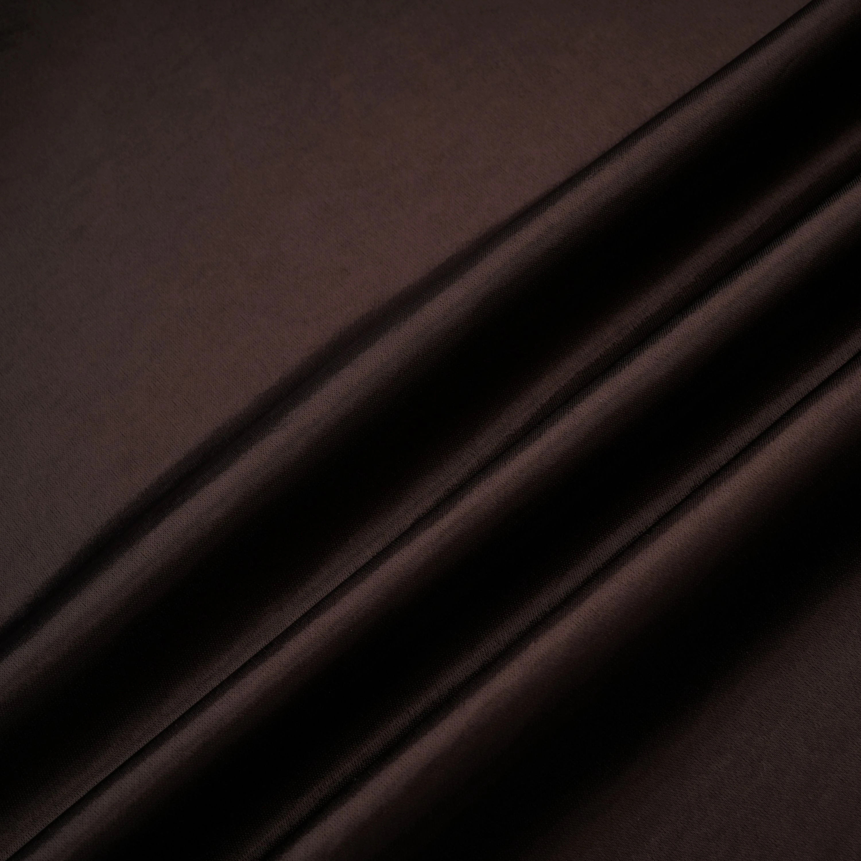 Gitta Brown Off Shoulder Satin Maxi Gown