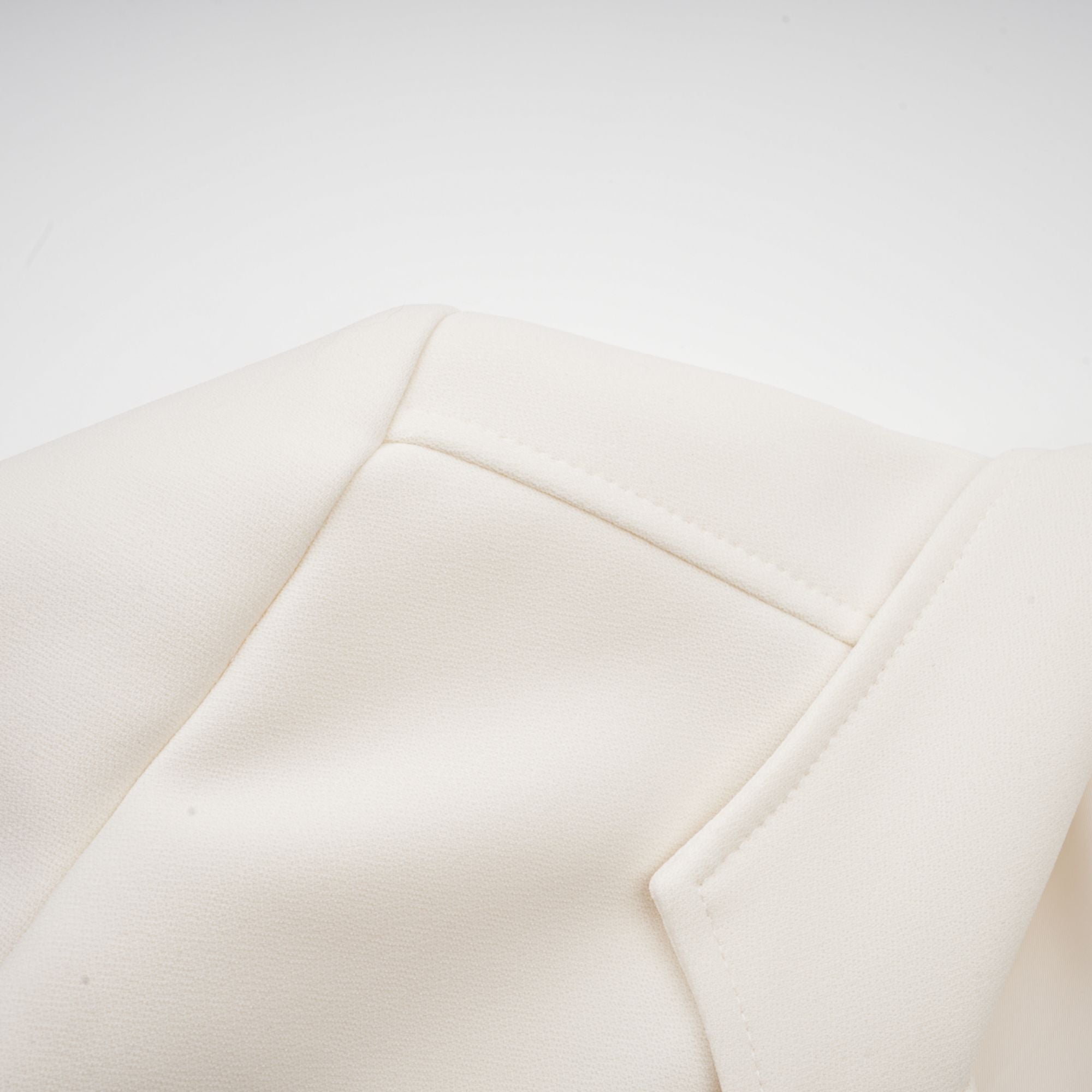 Valérie Feather-Hem Blazer & Skirt Matching Set