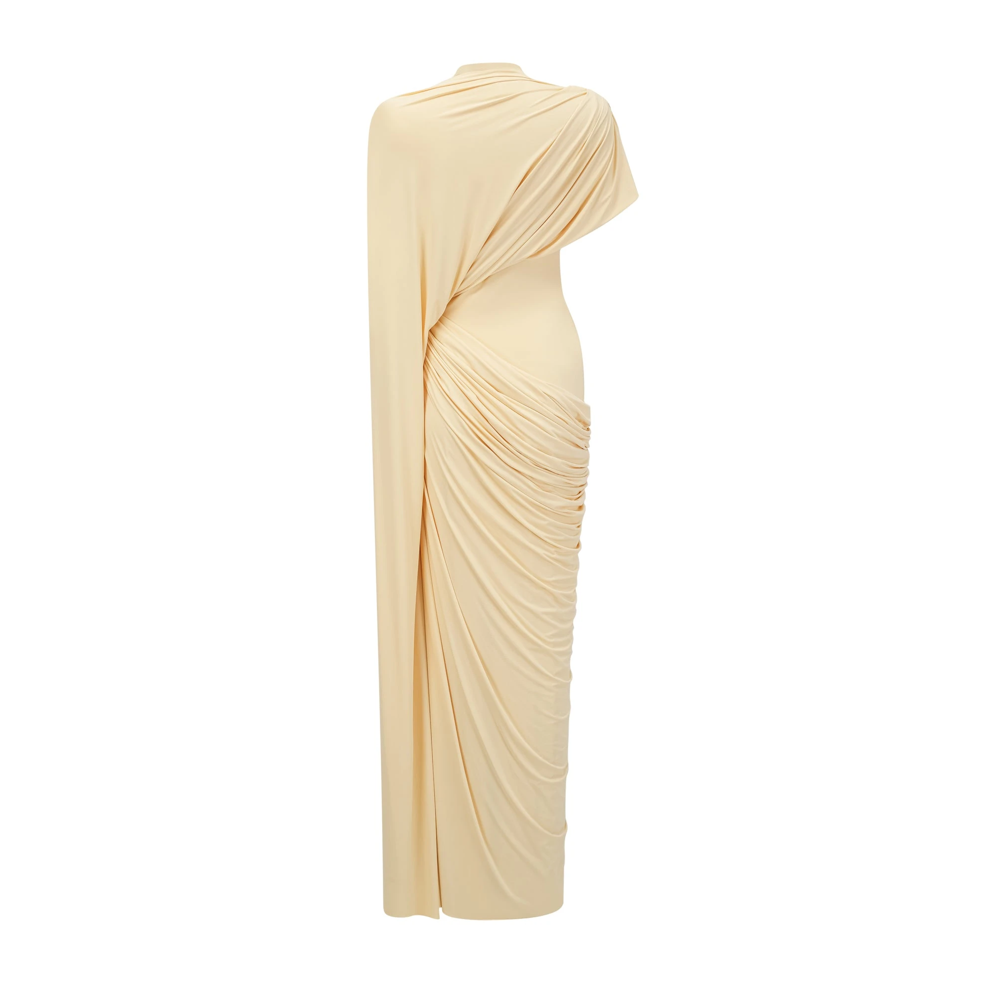 Asymmetrical Draped Cape & Dress