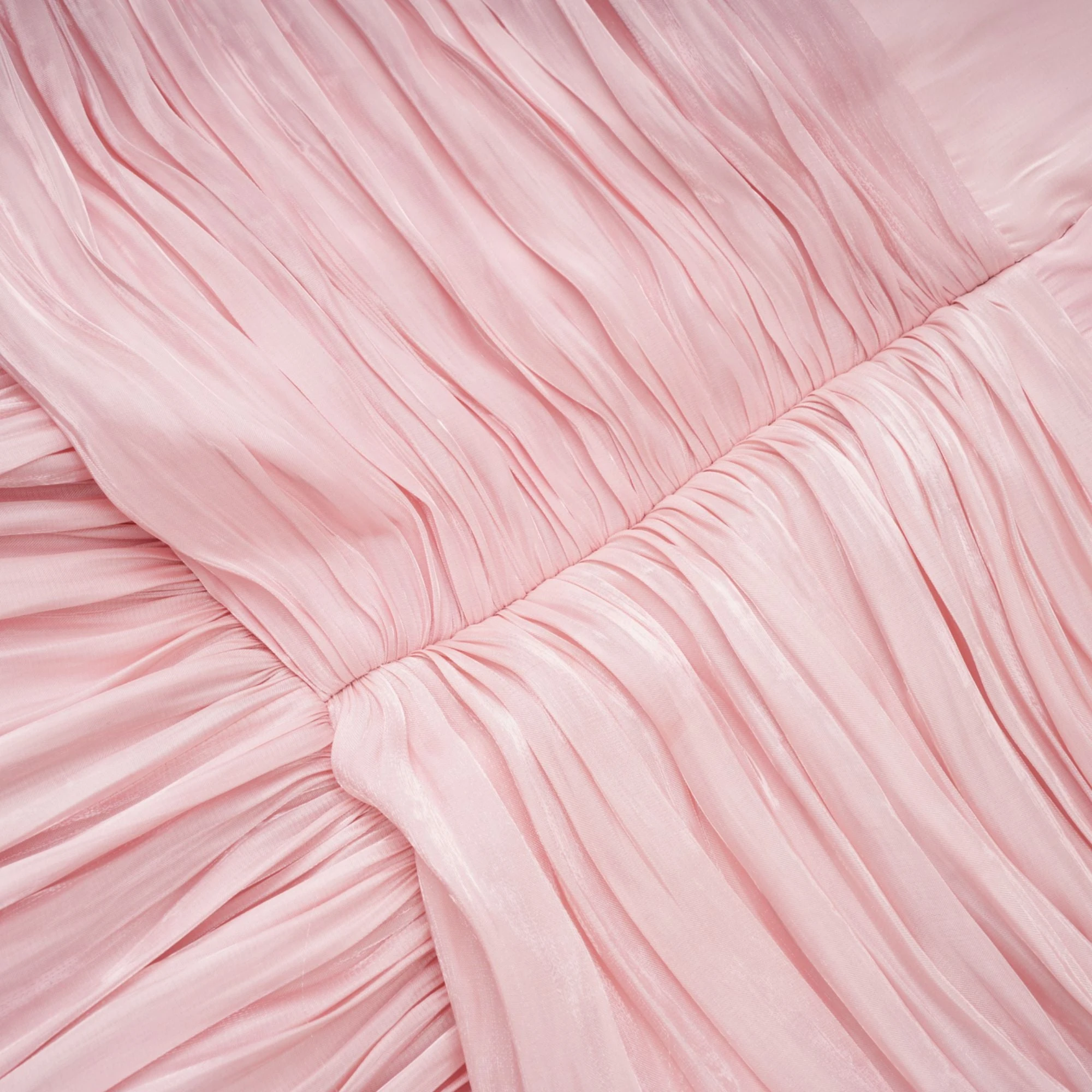Puff Sleeve Ruched Bodice Maxi Dress