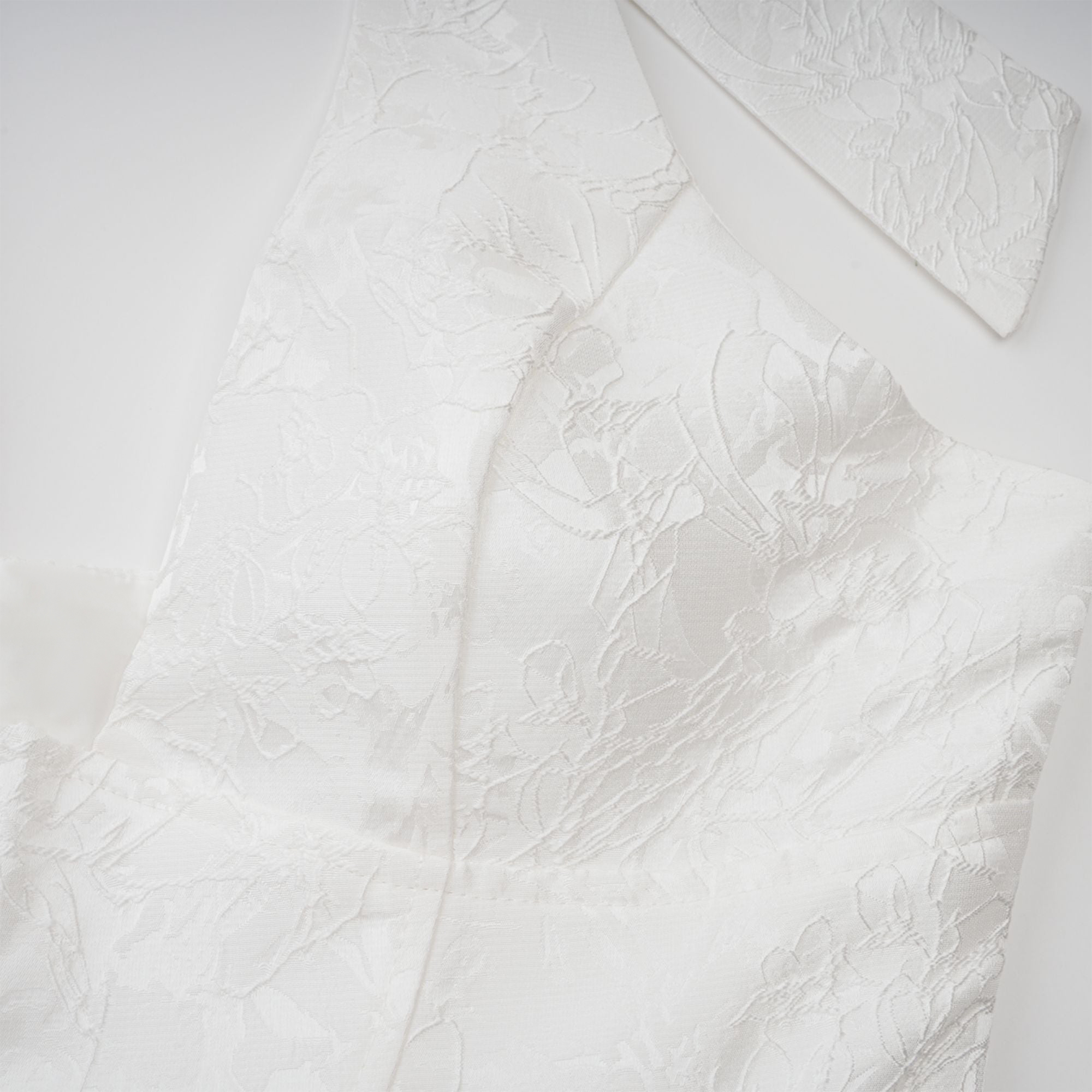 Céline White Glamorous Event Midi Dress