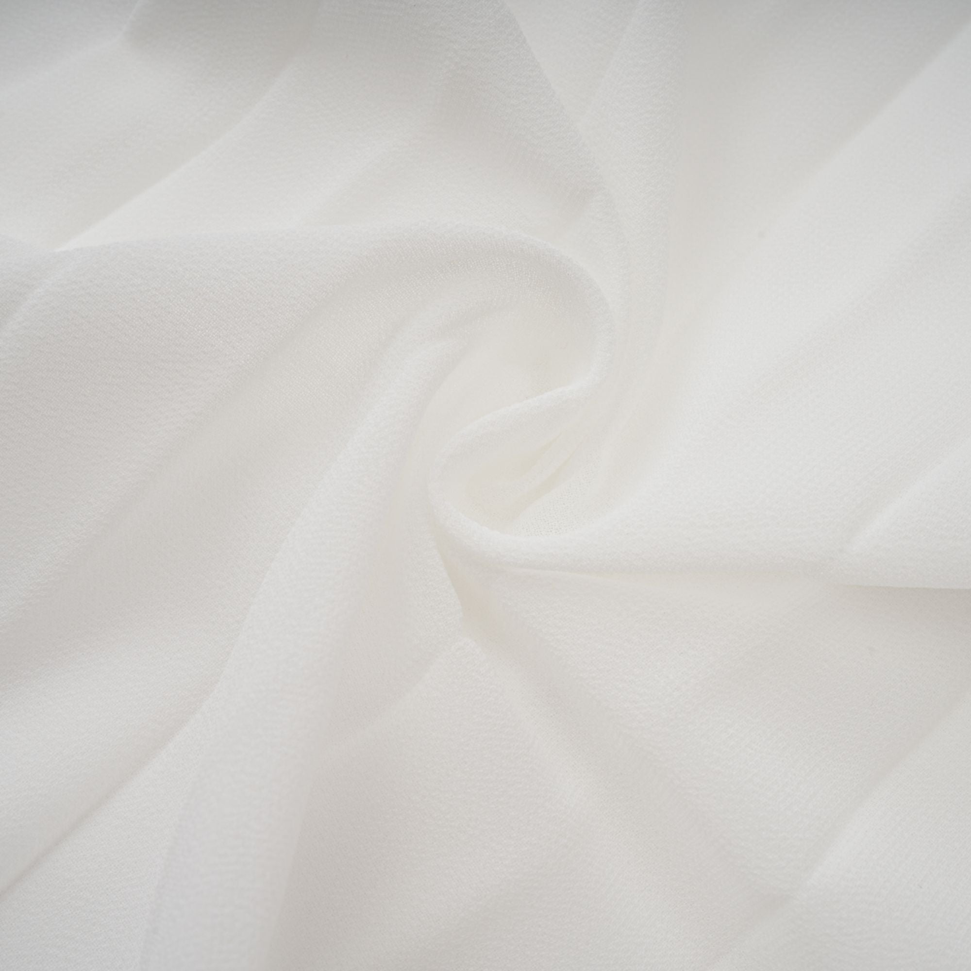 Doux White Ruffled Trim Pleated Midi Dress