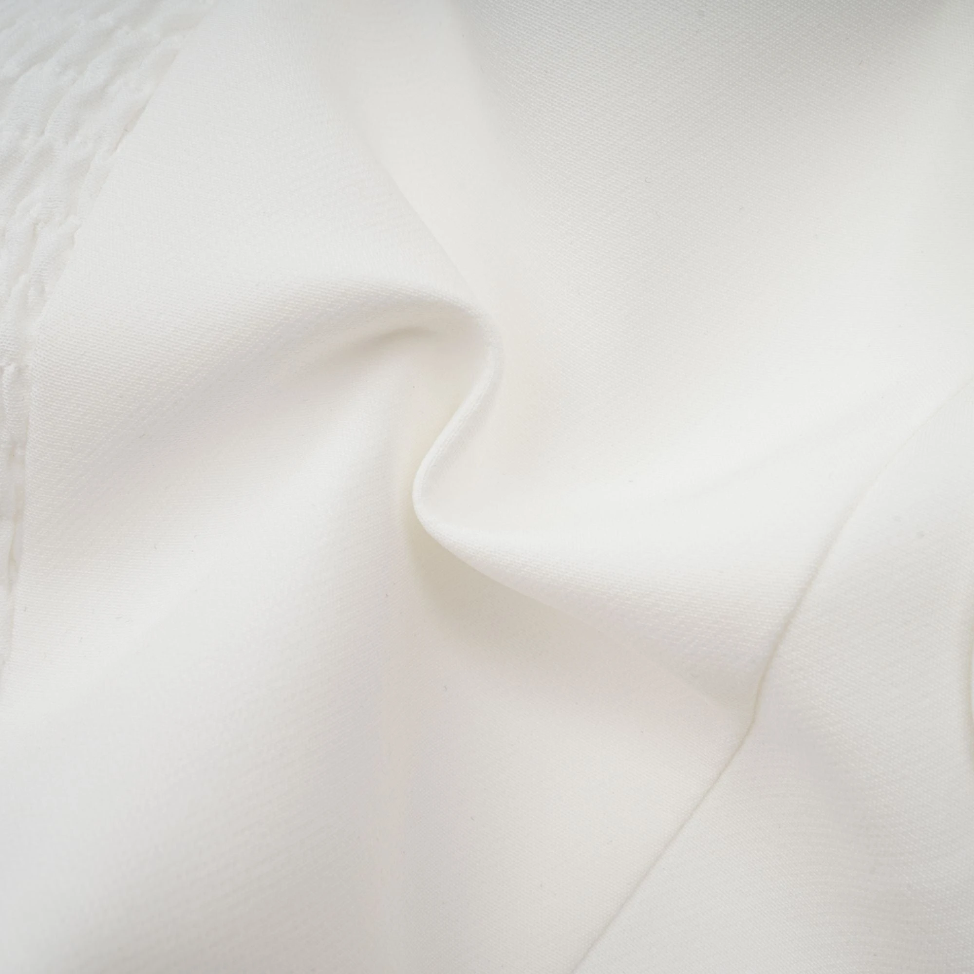 White 3D floral strapless corset top