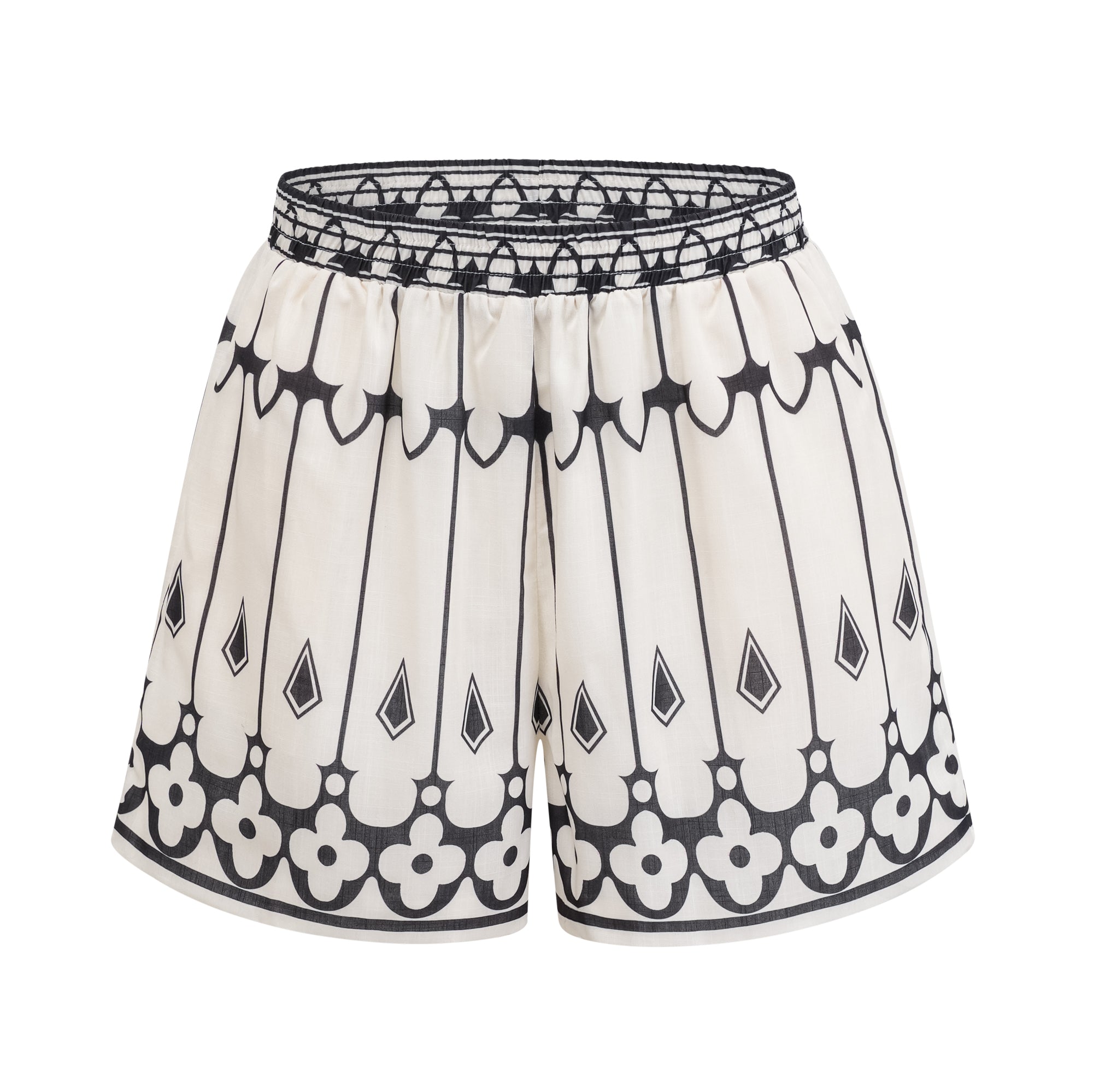 Allie Graphic-Print Shirt & Shorts Matching Set