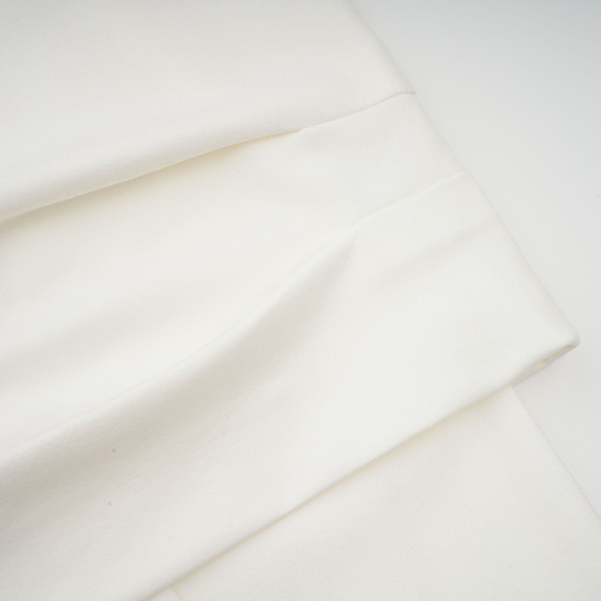 Hanna White Ruched Cropped Top