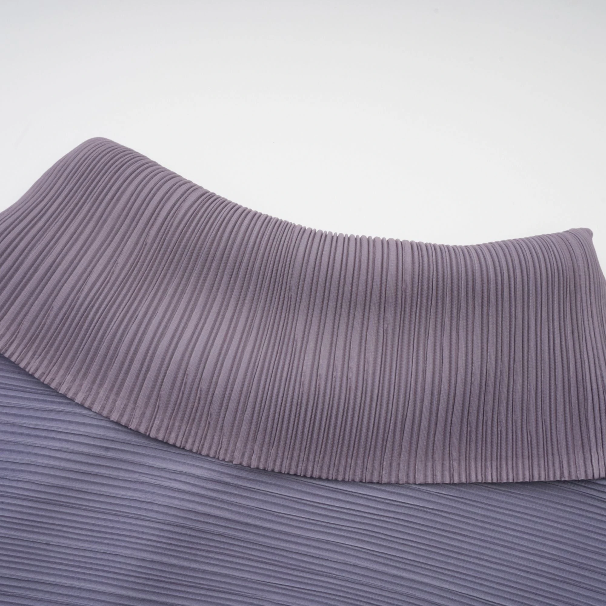 Agathe Purple Gradient Wrinkled Blouse & Trousers Matching Set