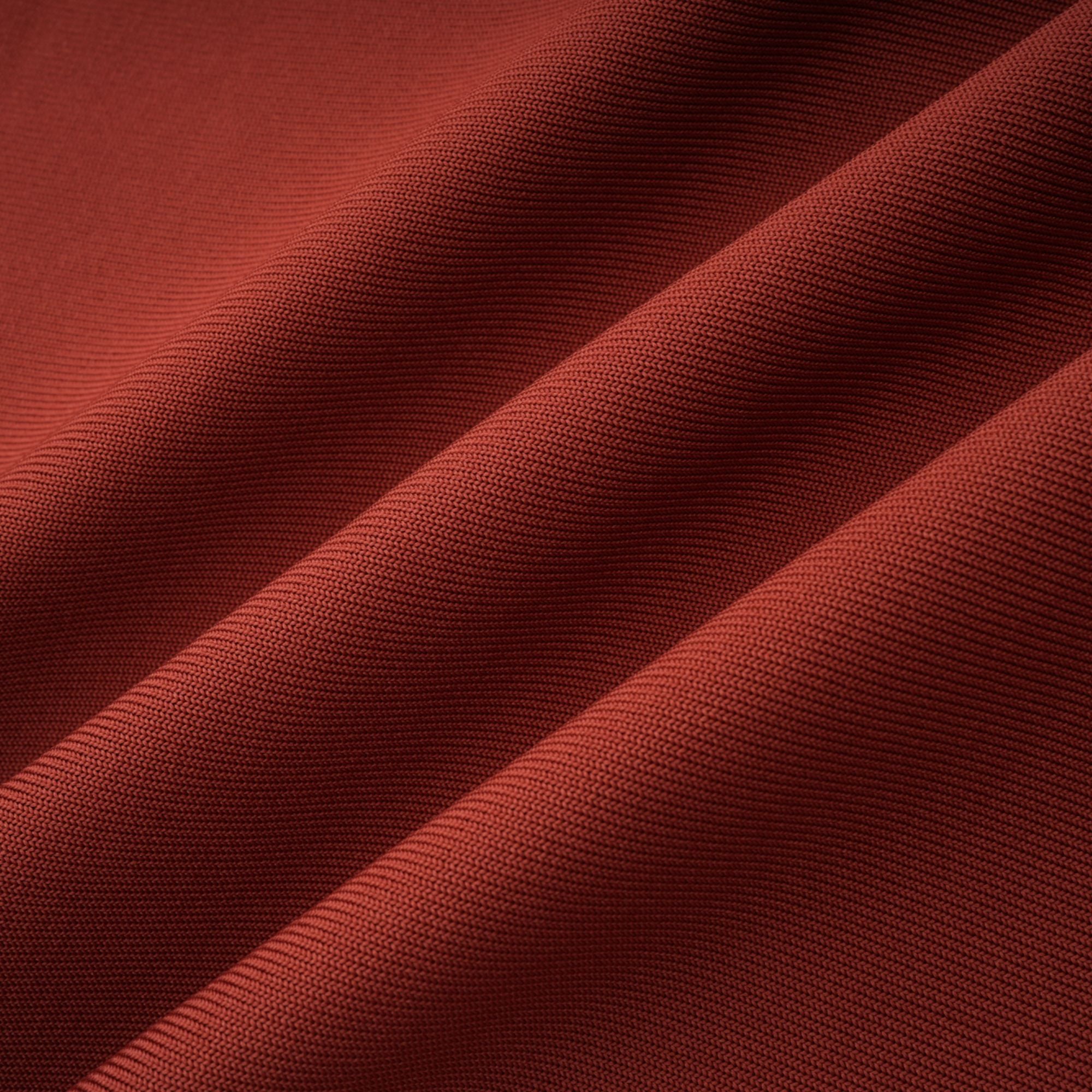 Mélisande Rusty Red Halterneck Fringed Maxi Gown