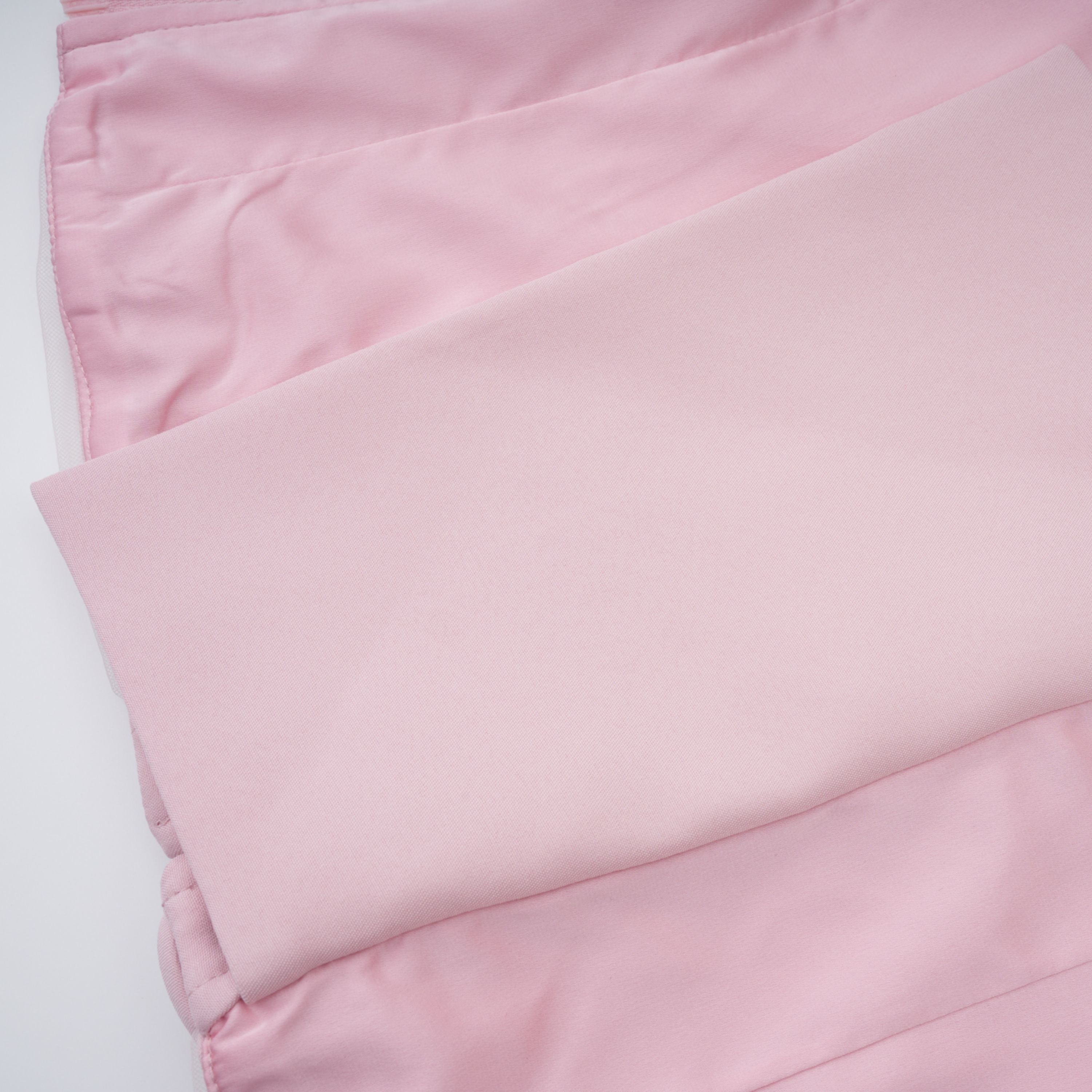 Priscille Pink Shawl & Corset Top & Pleated Skirt Set – Miss