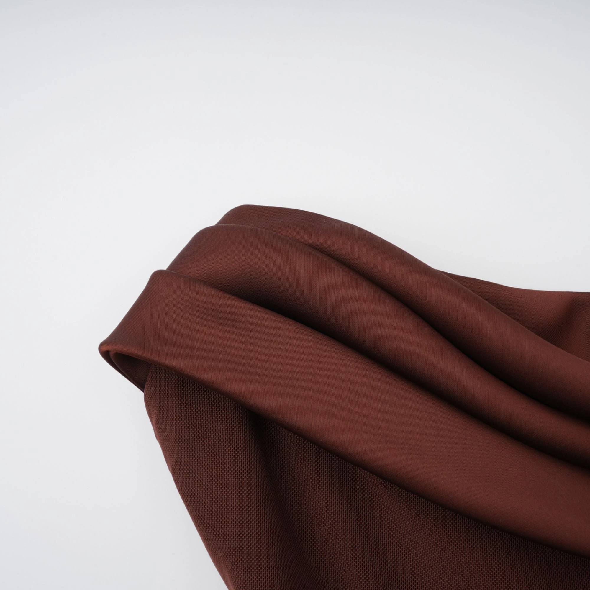 Brown Ruched Corset Maxi Dress