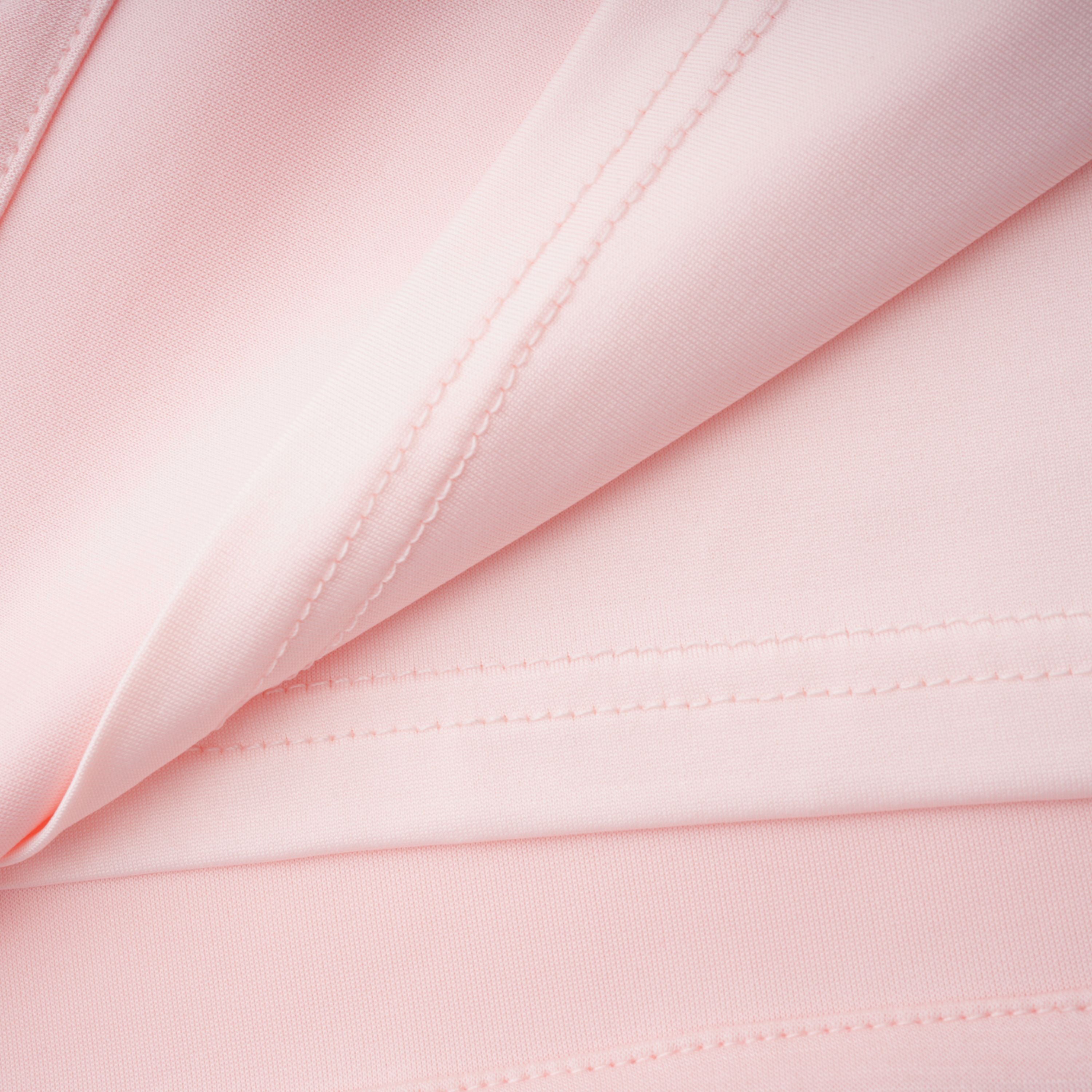 Piroska Pink Sleeveless Pearl Trim Mini Dress