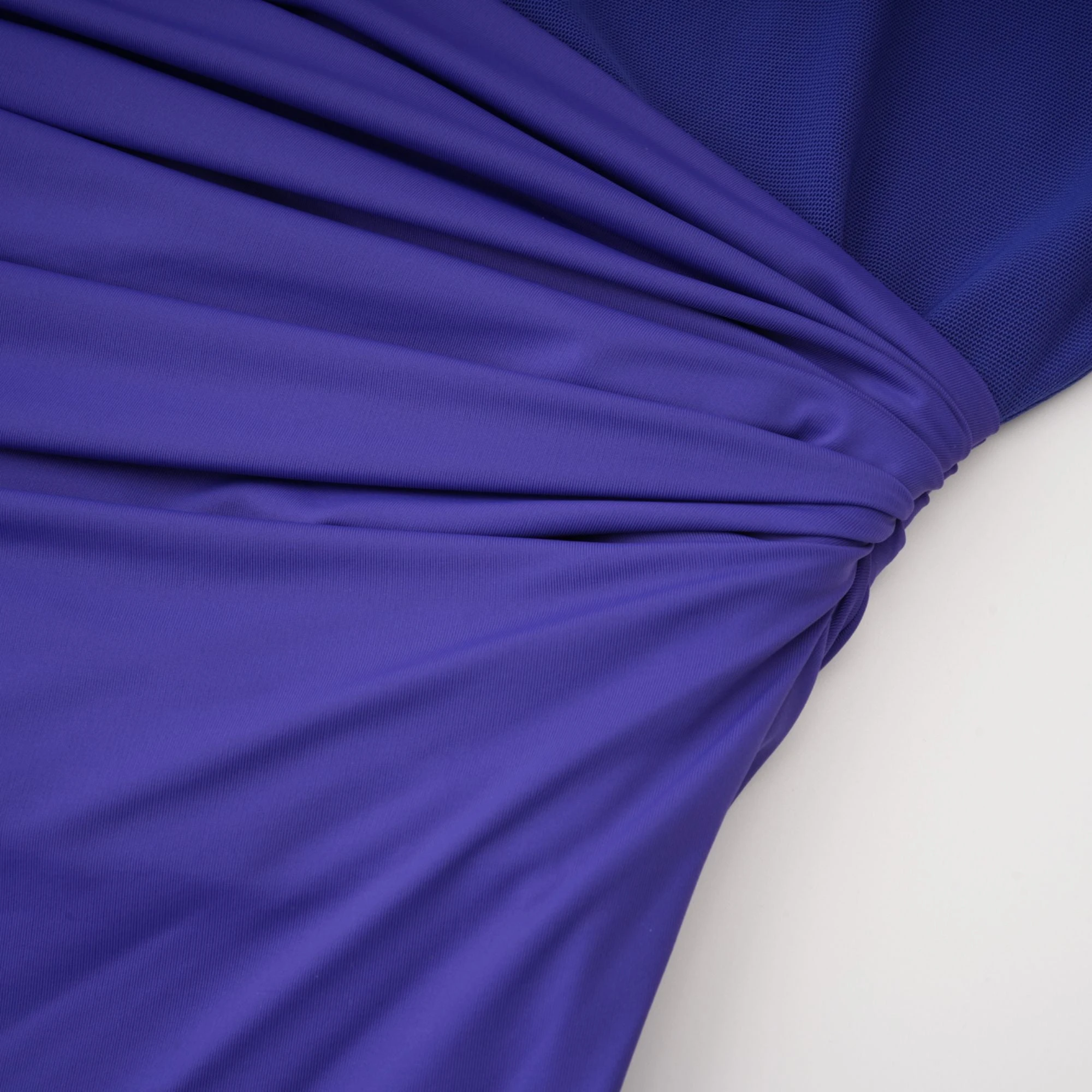 Electric Blue Long Sleeve Maxi Dress