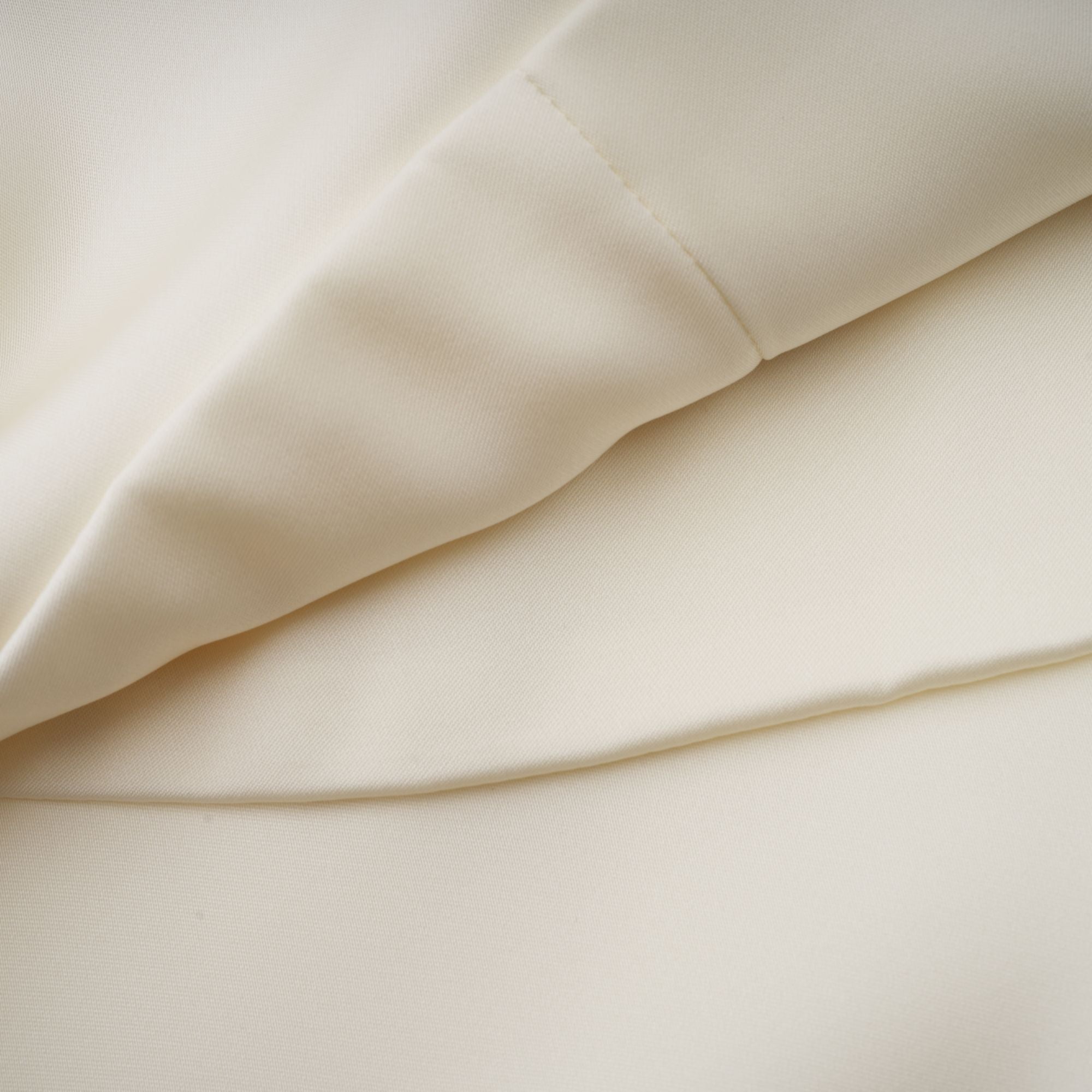 Lyna White Satin Ruffled Mini Dress with Shawl Panel Detail – Miss