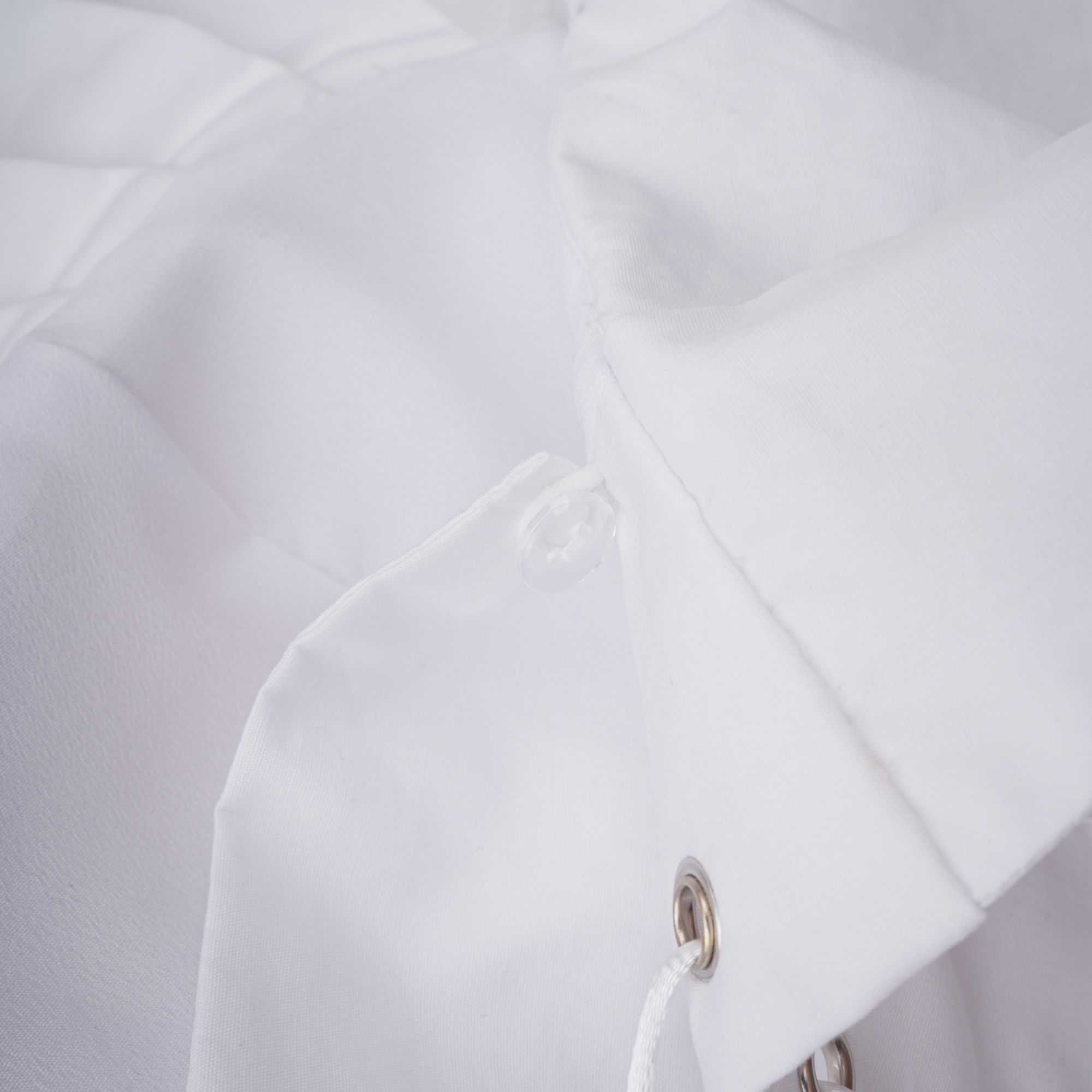 Alicia White Ruched Blouse & Skirt Set