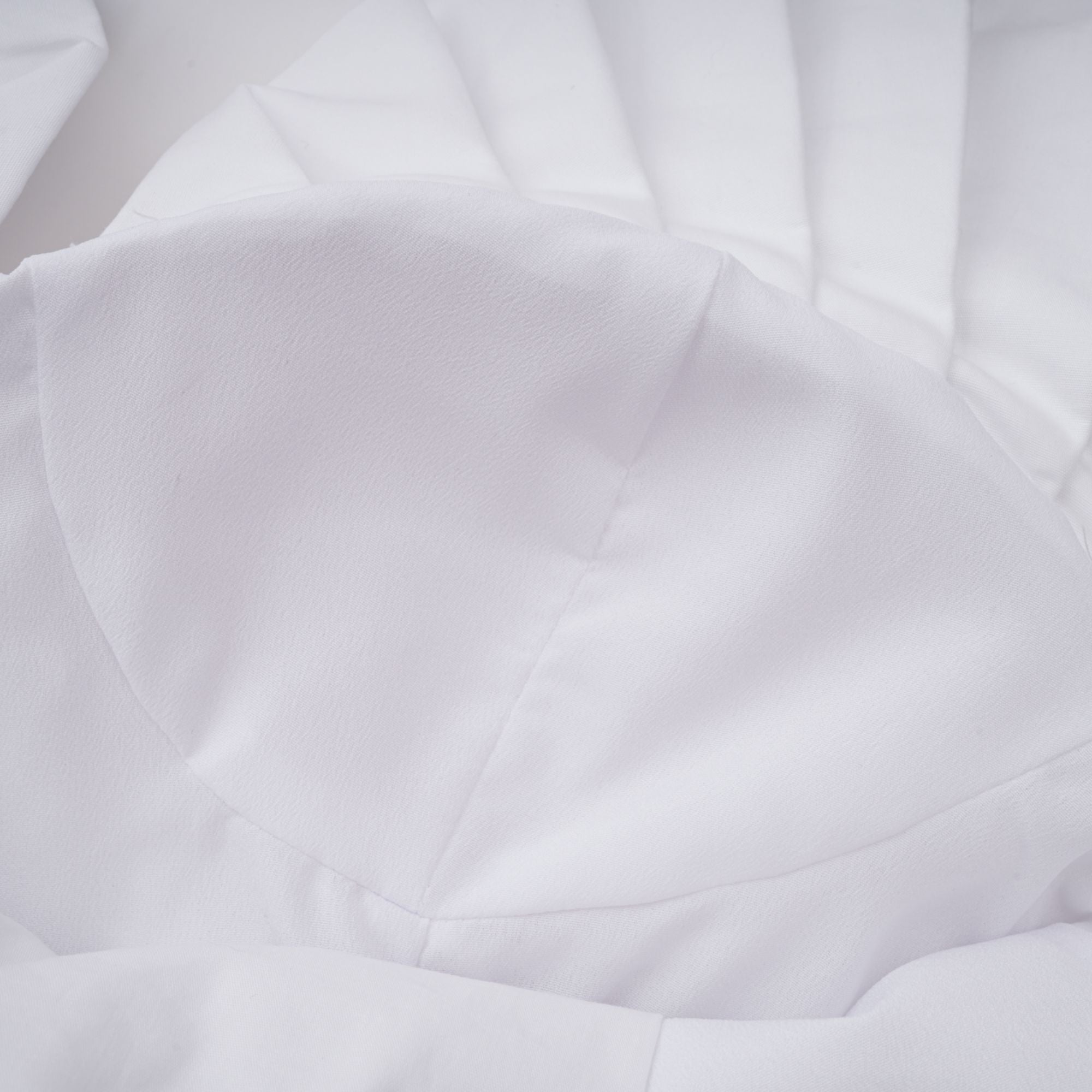 Alicia White Ruched Blouse & Skirt Set