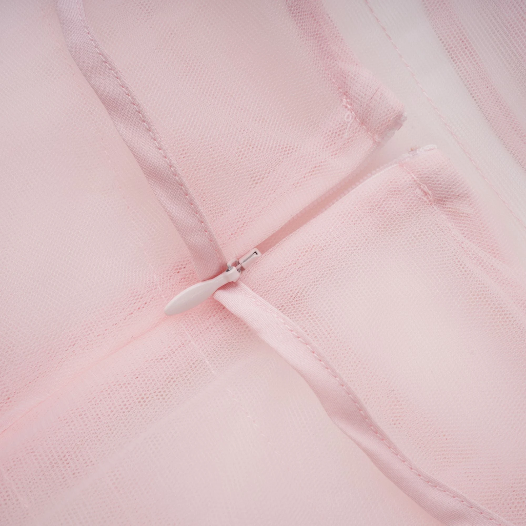 Nonchalante Pink Tiered Halterneck Maxi Dress