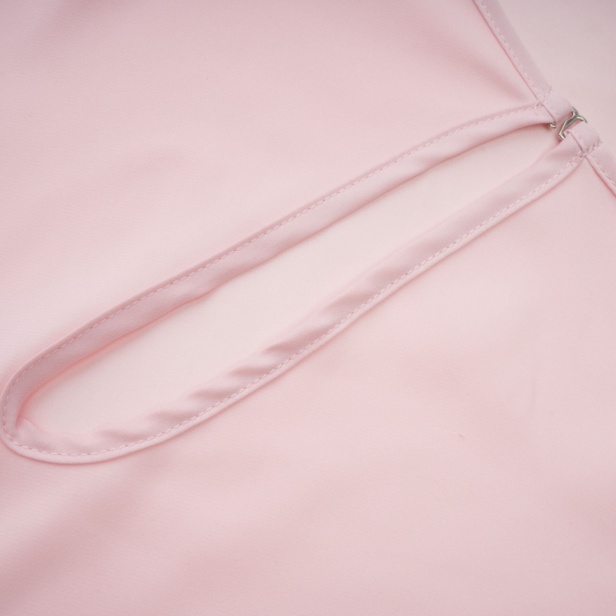Nonchalante Pink Tiered Halterneck Maxi Dress