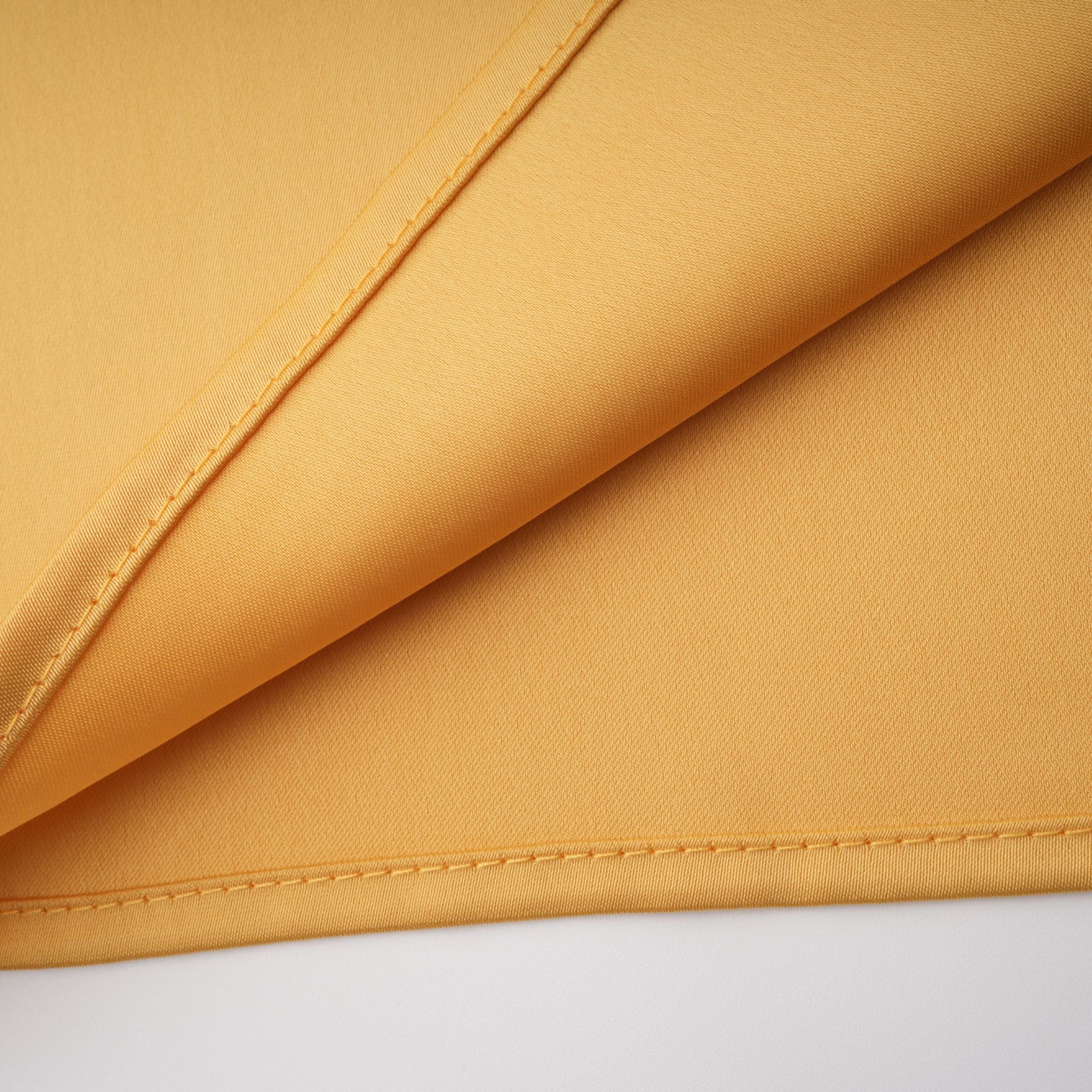Yellow Fringed Caped Gown