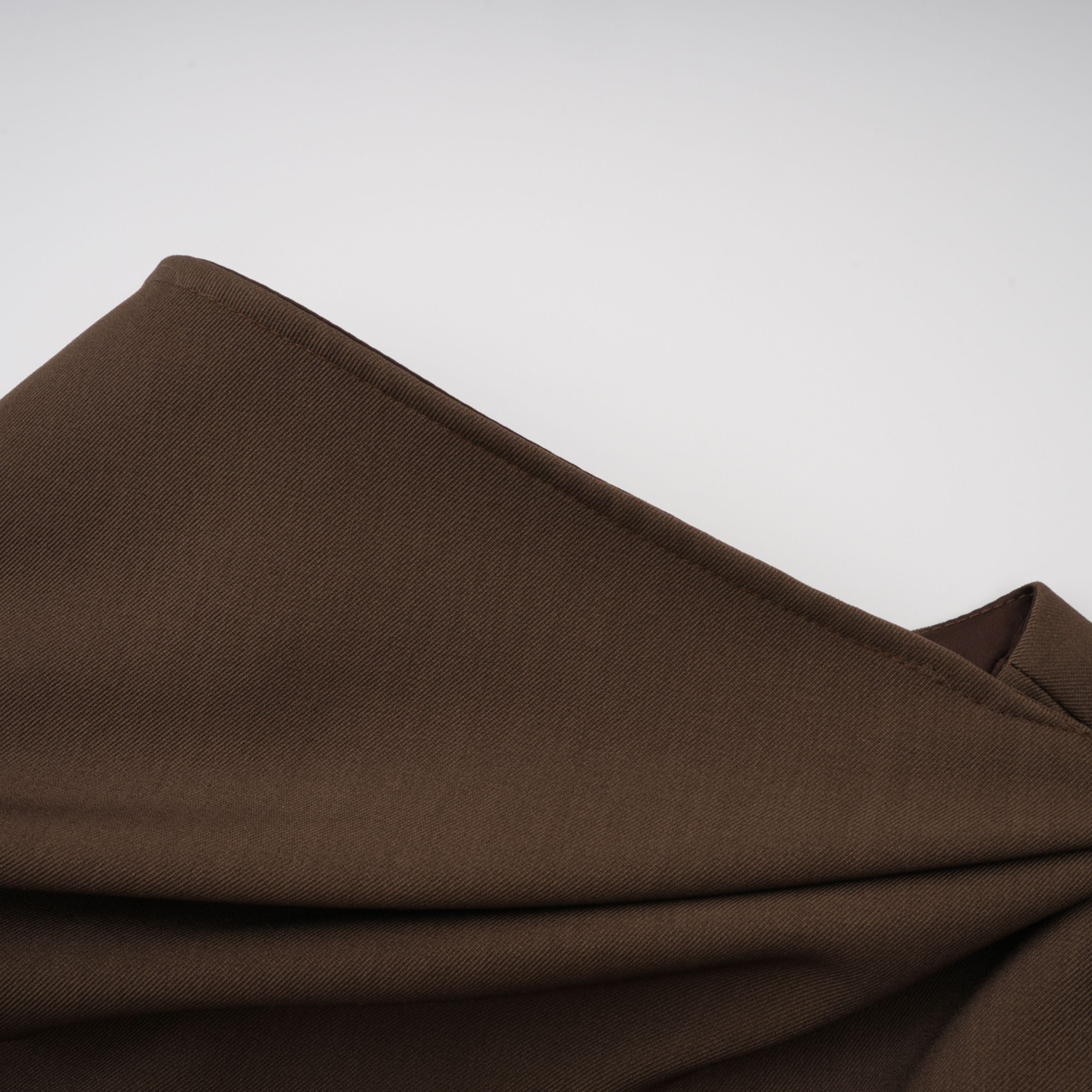 Francesca Brown Asymmetrical Gathered Mini Dress