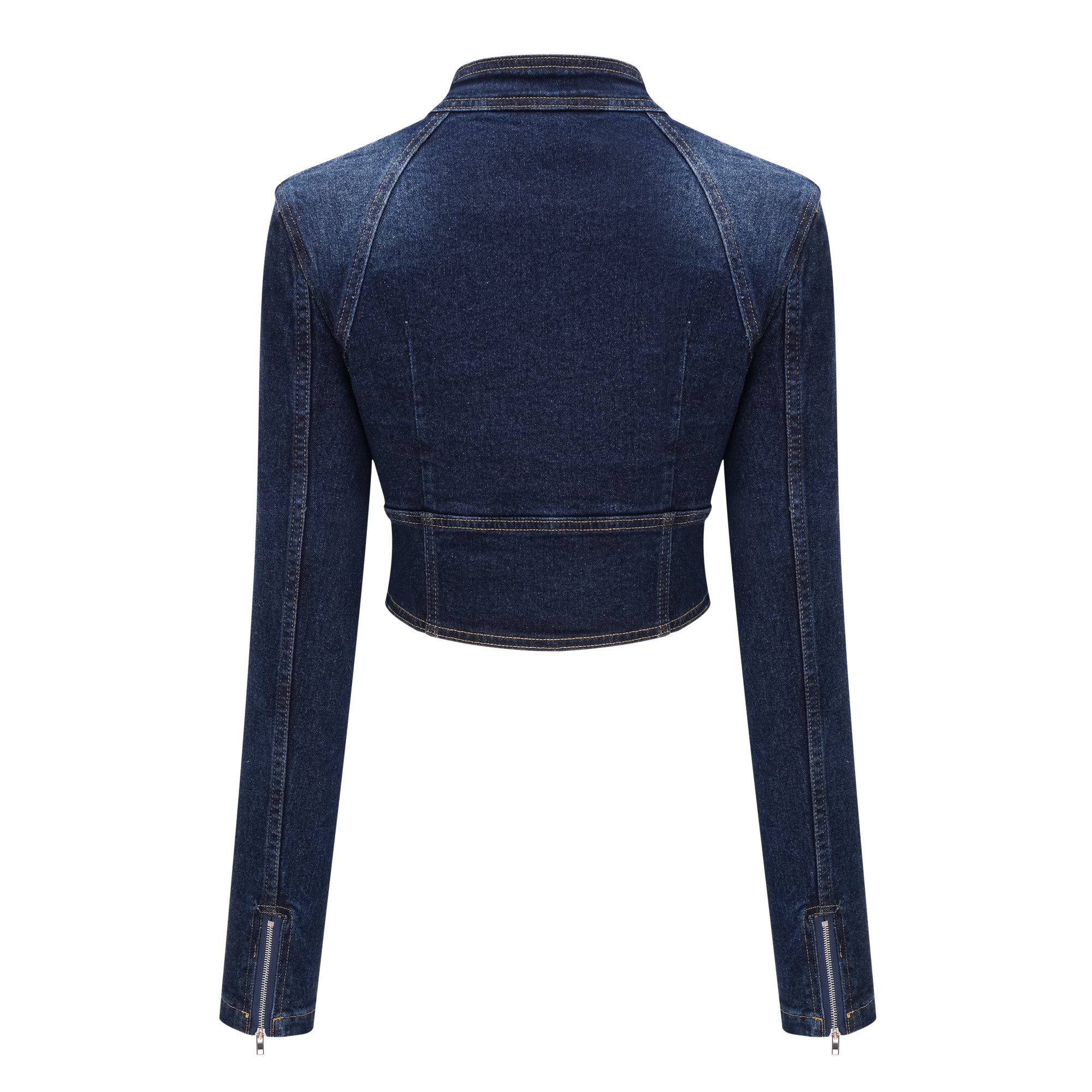 Kiona Indigo Blue Denim Lace-Up Co-ord Set