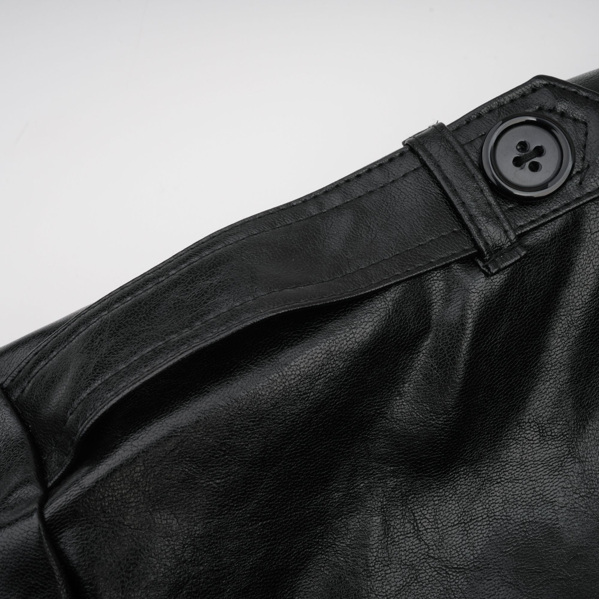 Virginie Quilted Cropped Leather Jacket