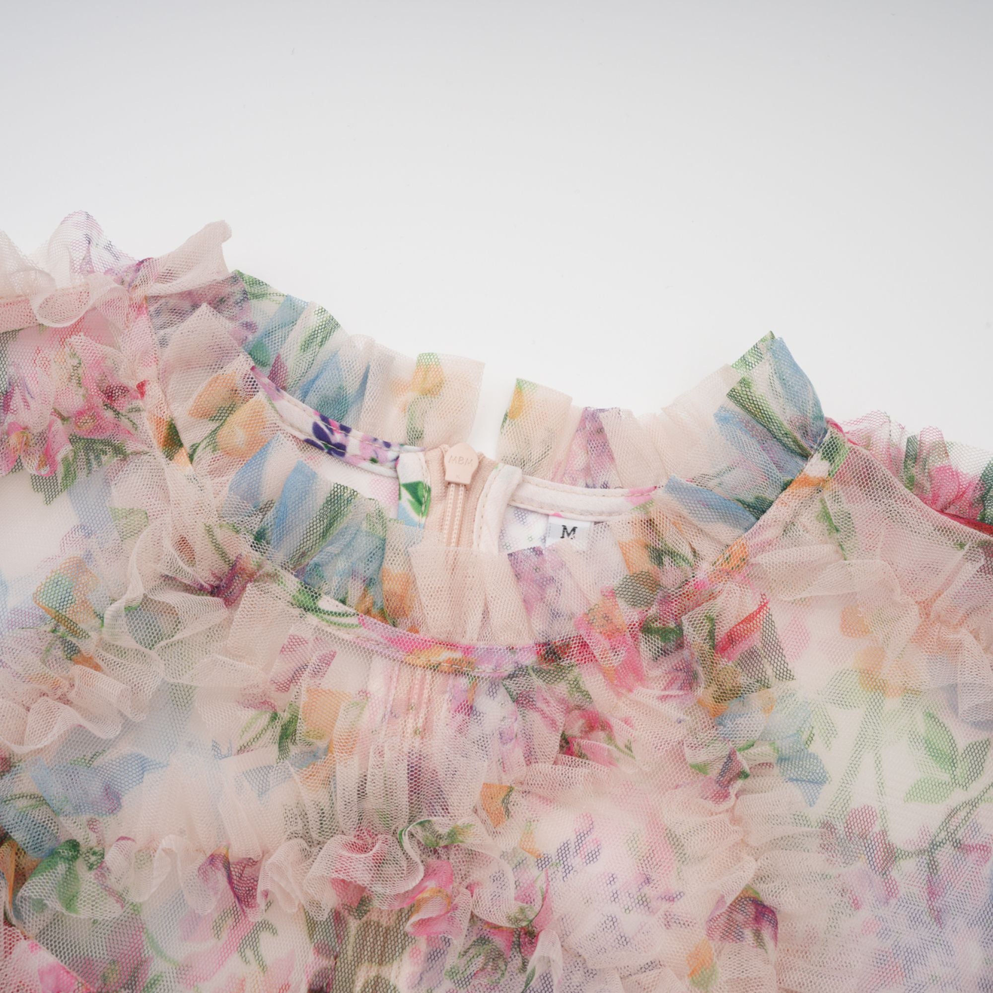 Candice floral ruffled tulle midi dress – Miss Rosier - Women's