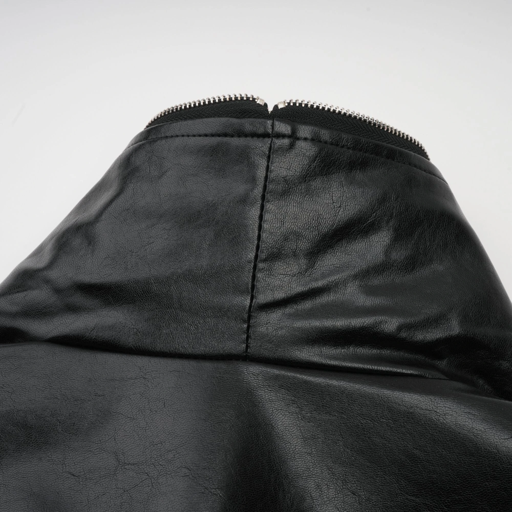 Virginie Quilted Cropped Leather Jacket