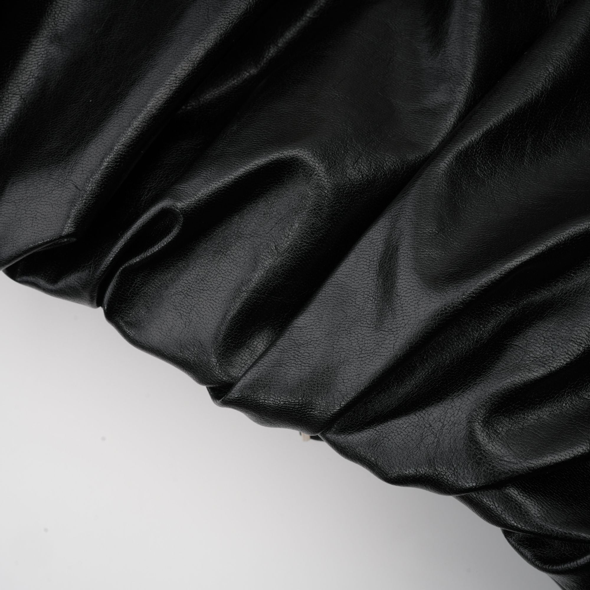 Virginie Quilted Cropped Leather Jacket