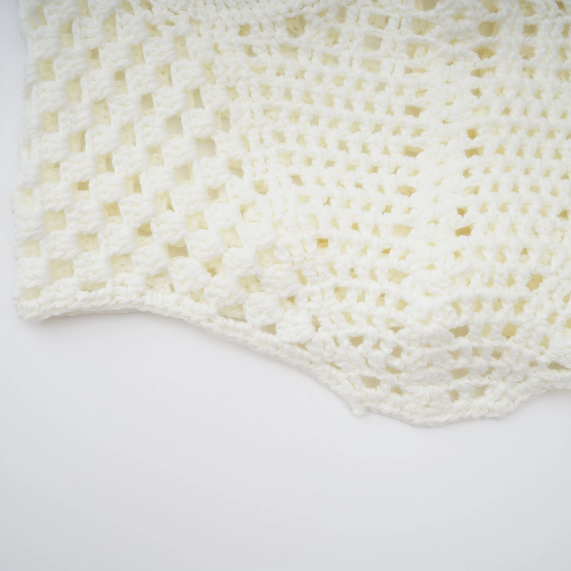 Prunelle Crochet Knit Two-Piece Top and Skirt Set