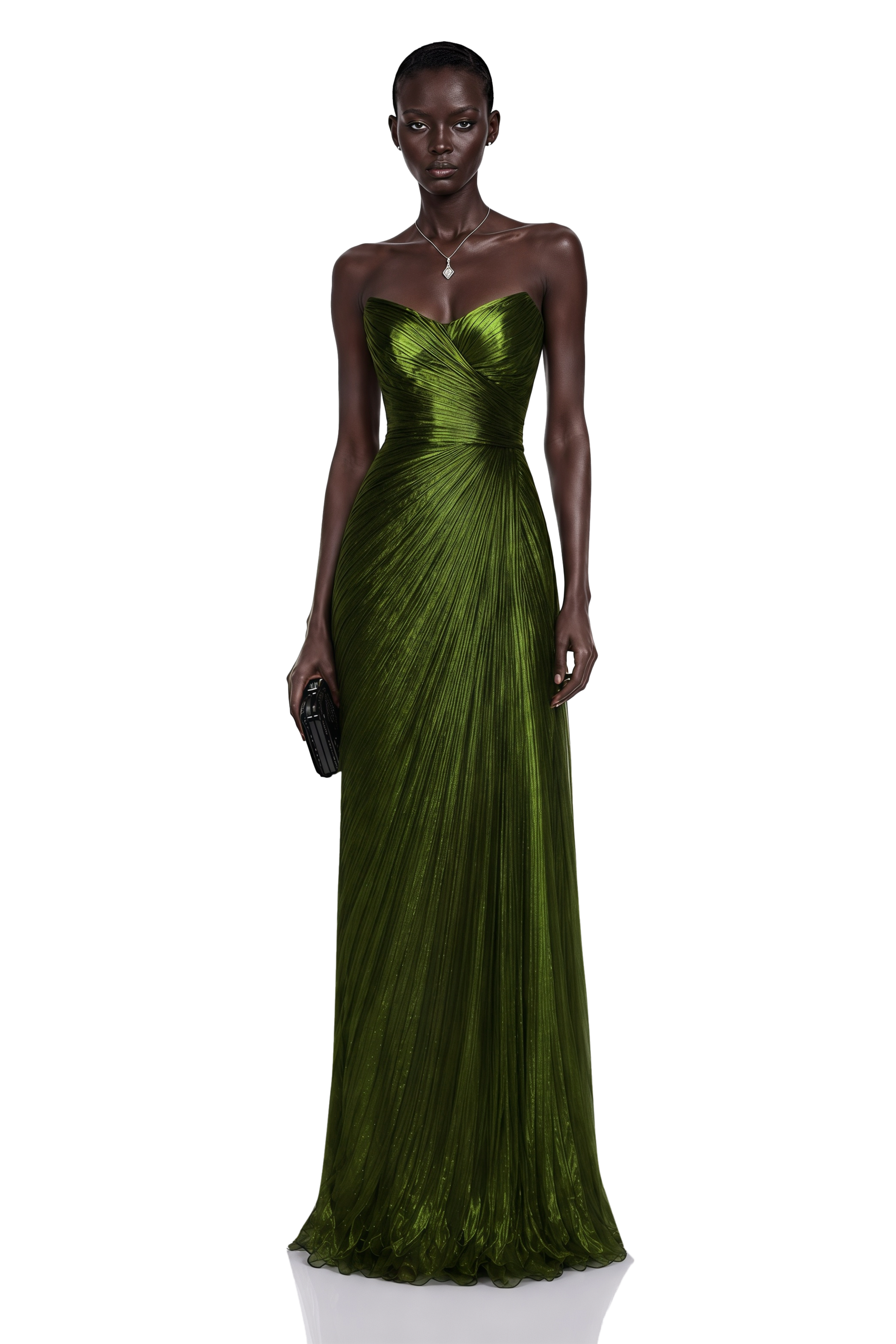 emerald green formal long dress Elif Off Shoulder Ruched Maxi – Miss Rosier Live out your most