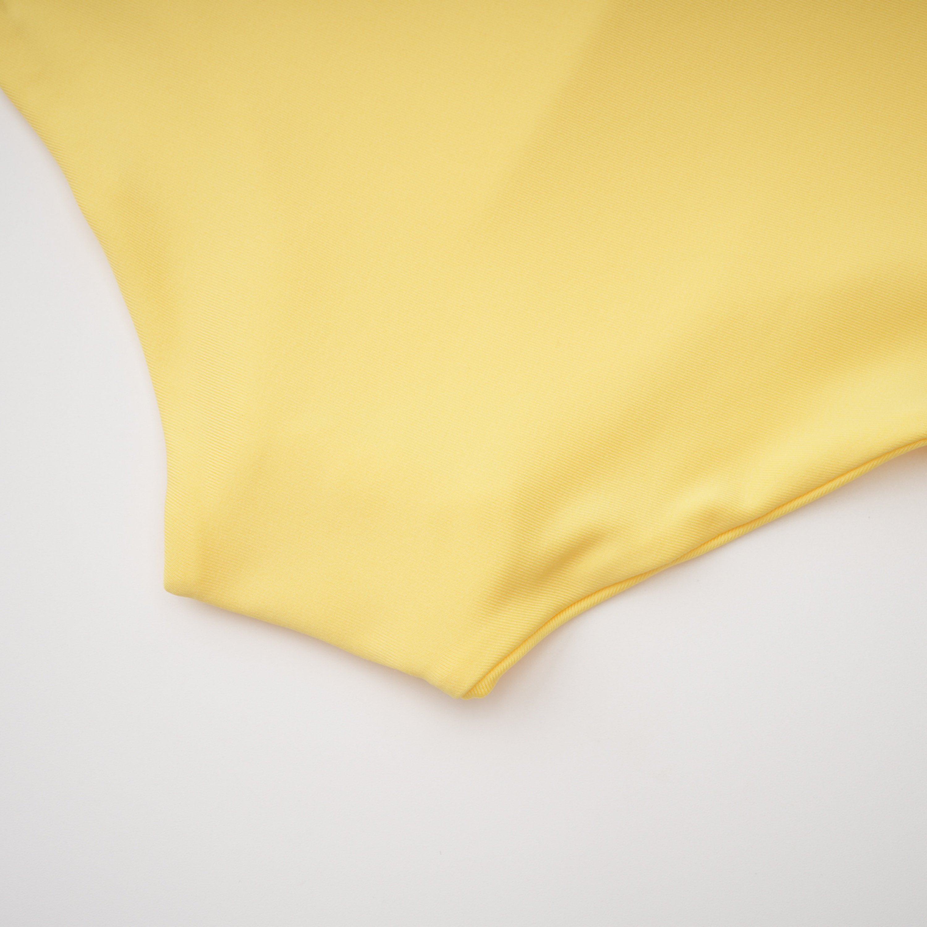 Ione Yellow Off Shoulder Draped Bodysuit