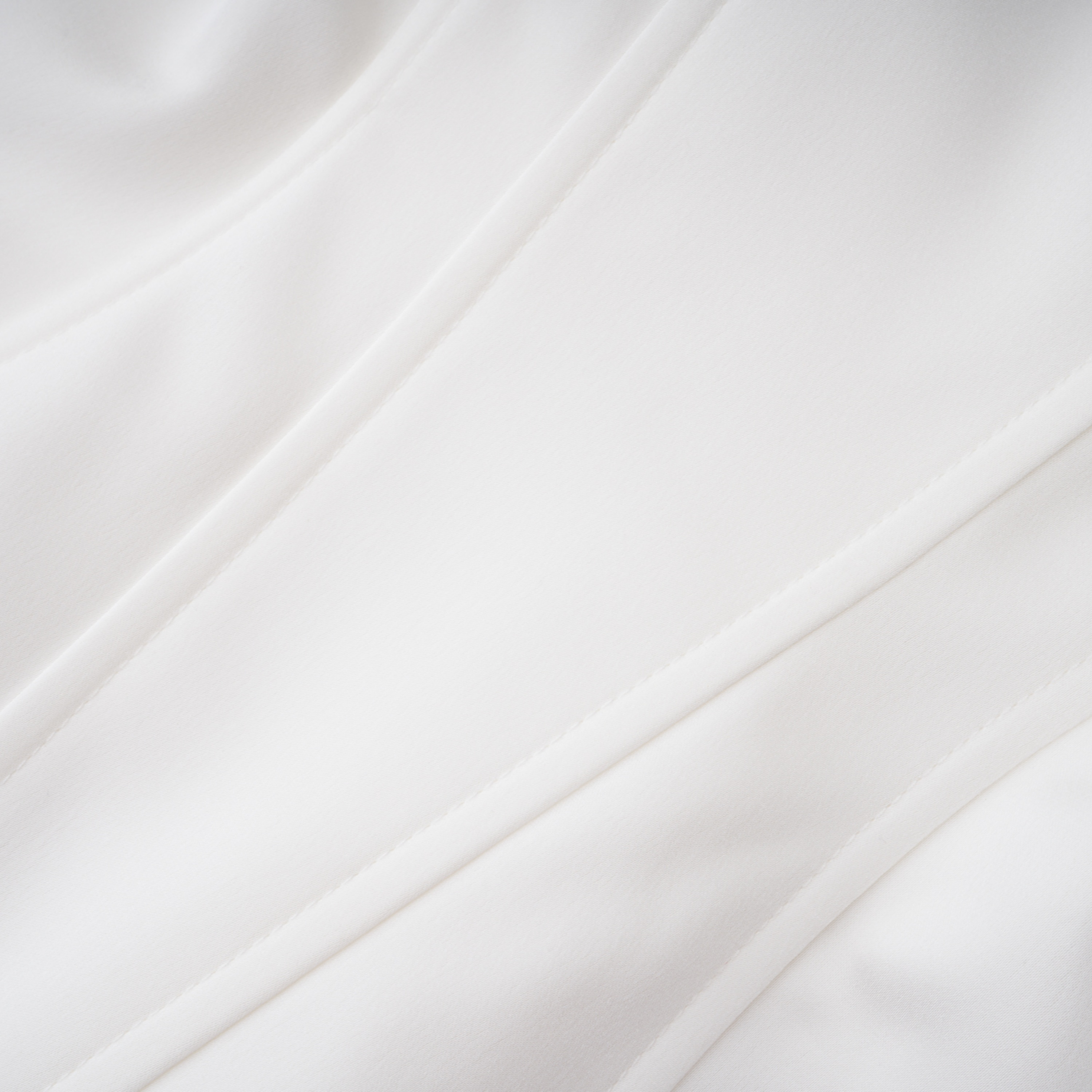 Luciana White Plunge Neck Maxi Dress with Lace Panel