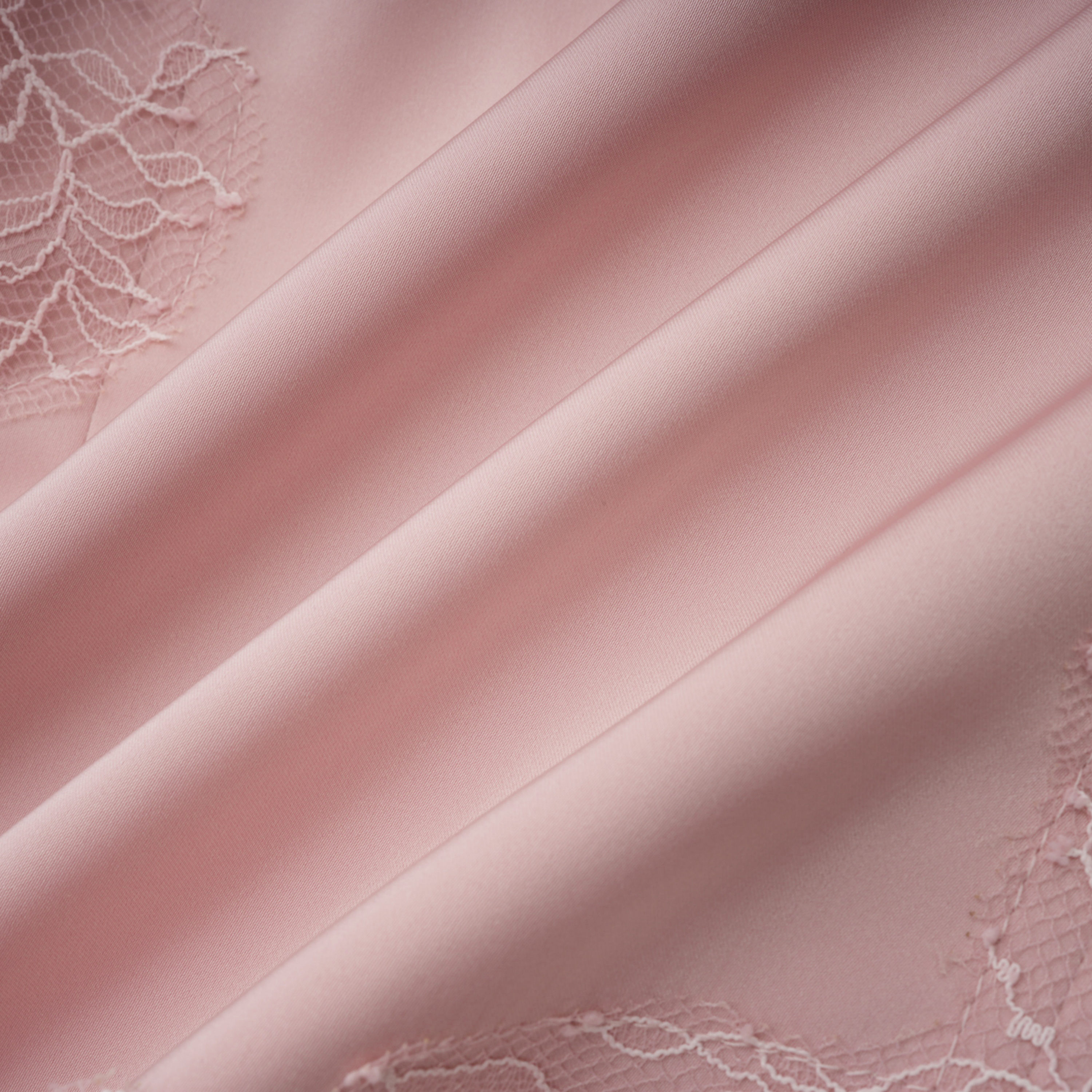 Noelie Pink Lace Strapless Top & Skirt Set