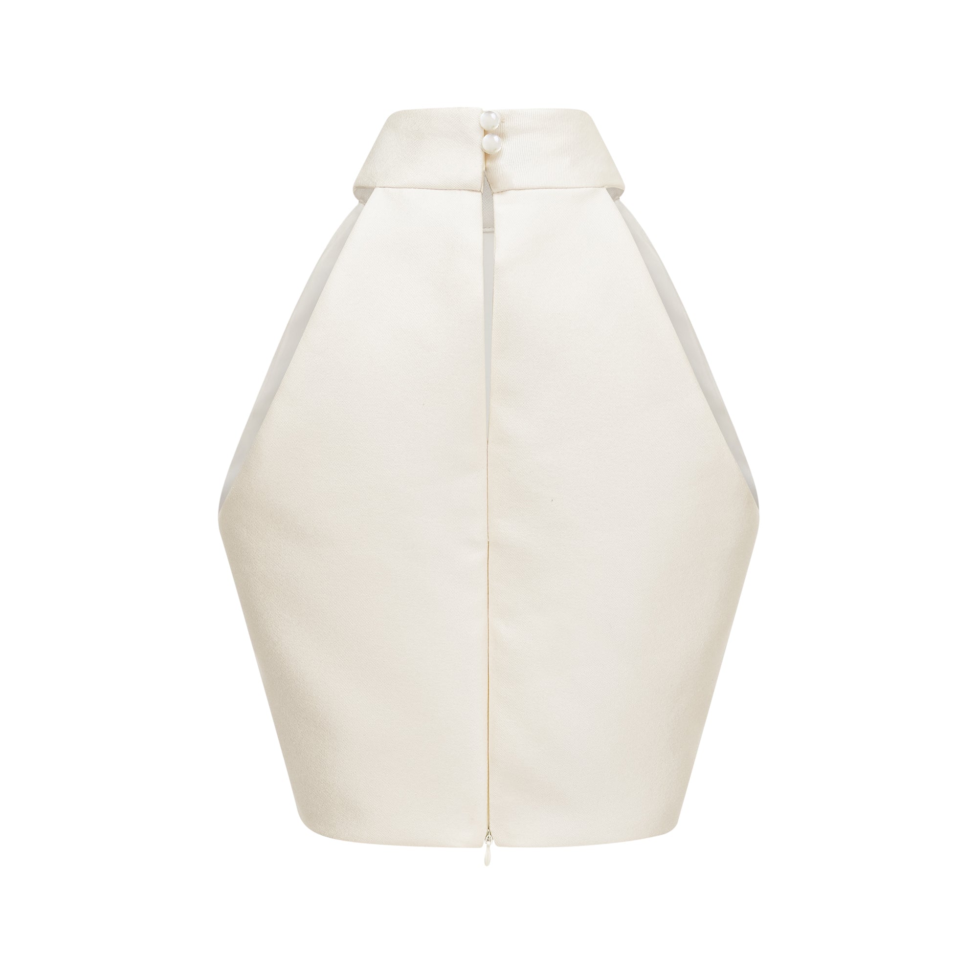 Manon White Top & Skirt Matching Set
