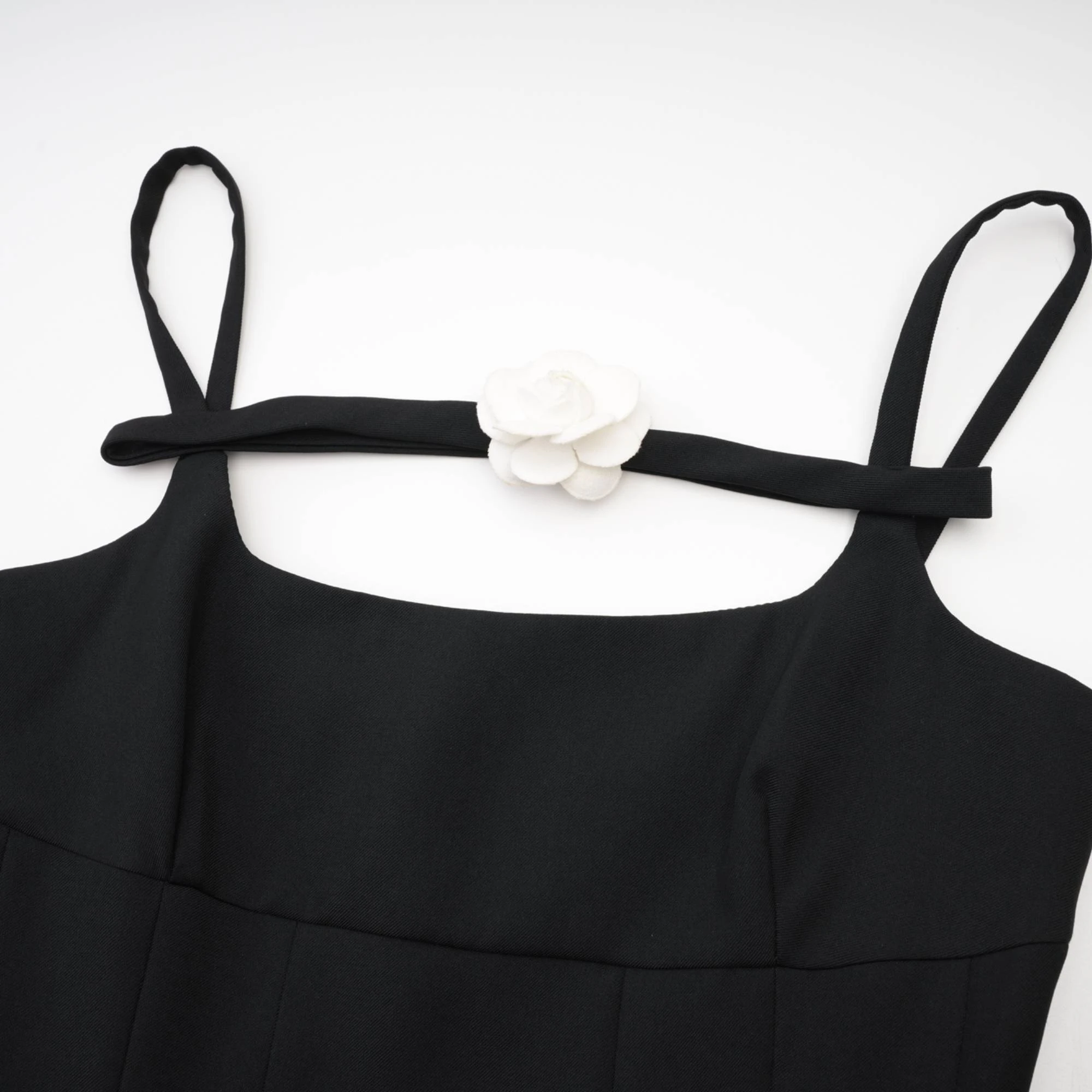 Camellia pleated black mini dress - Miss Rosier - Women's Online Boutique